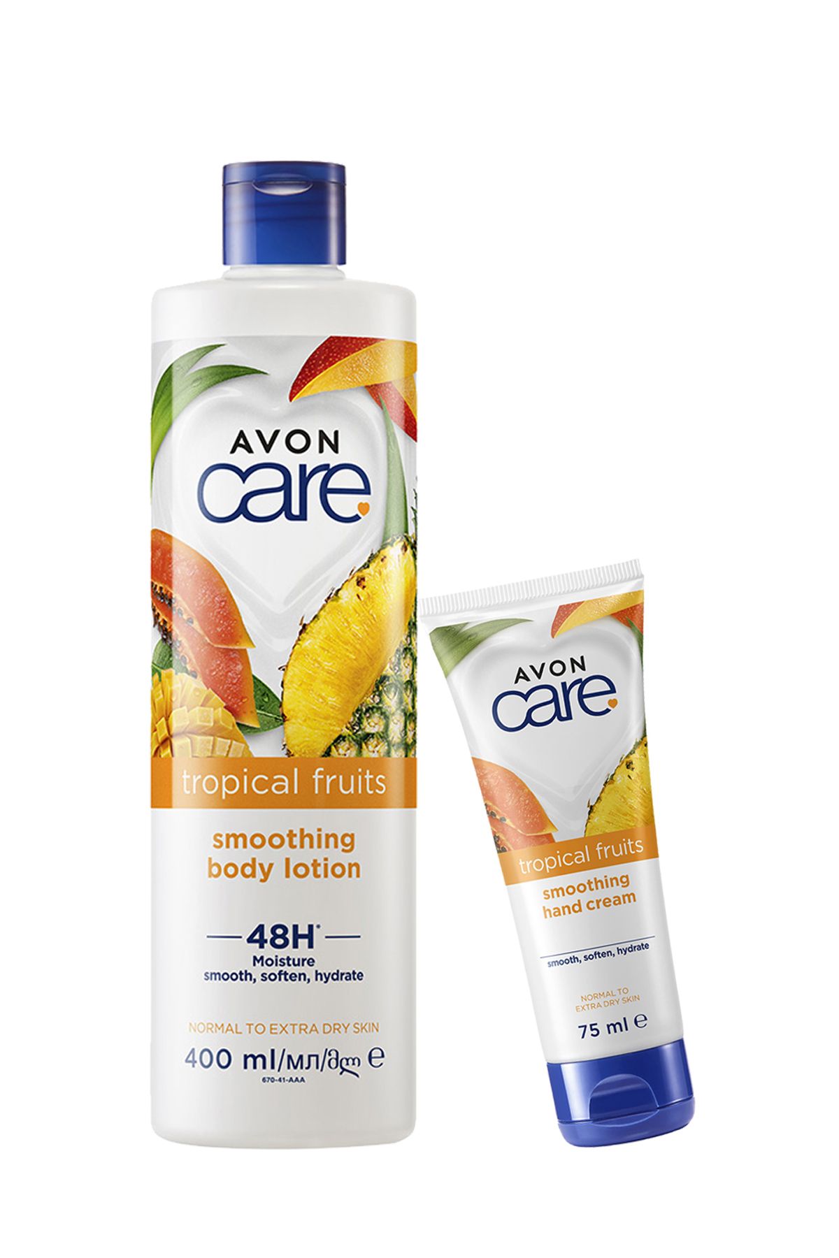 AVON Care Tropical Fruits El Kremi Ve Vücut Losyonu Paketi