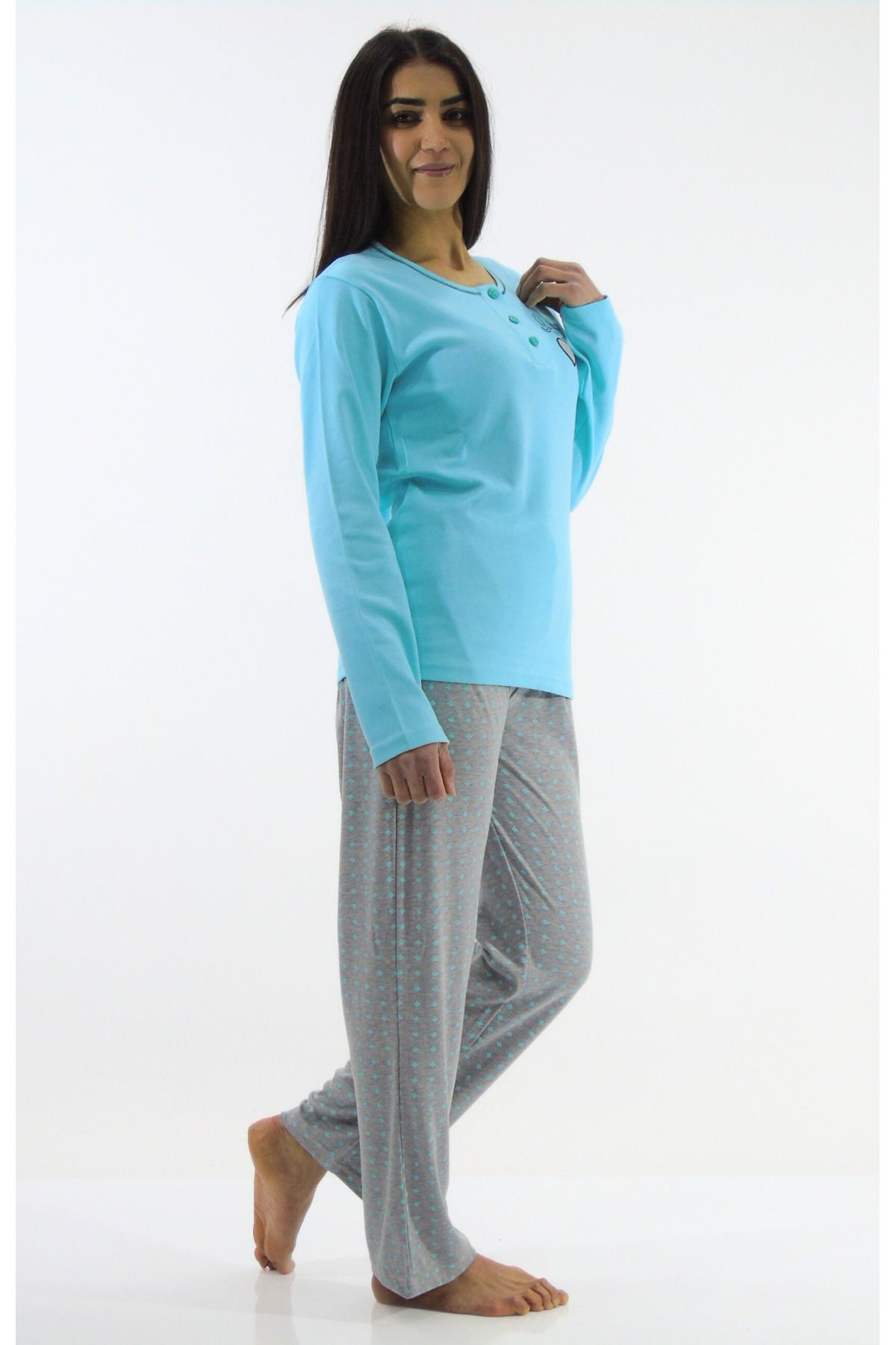 mefa-Set pijamale interlock brodate 3