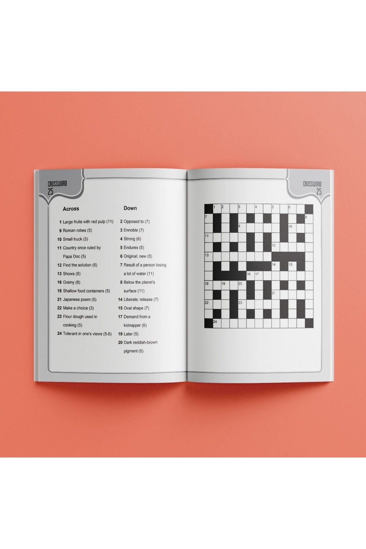 Hinkler-Large Print Puzzles Crosswords 3