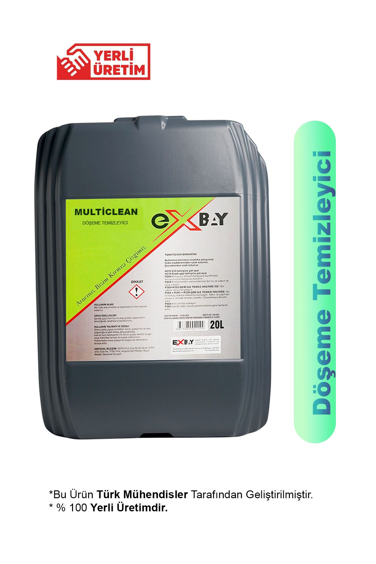 EXBAY Multi Clean - Döşeme Temizleyici 20 Lt