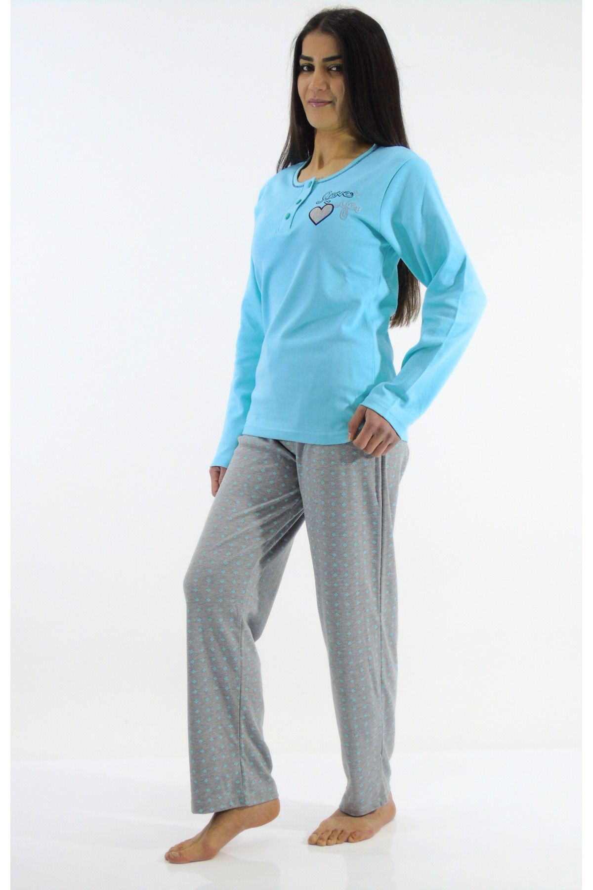 mefa-Set pijamale interlock brodate 4