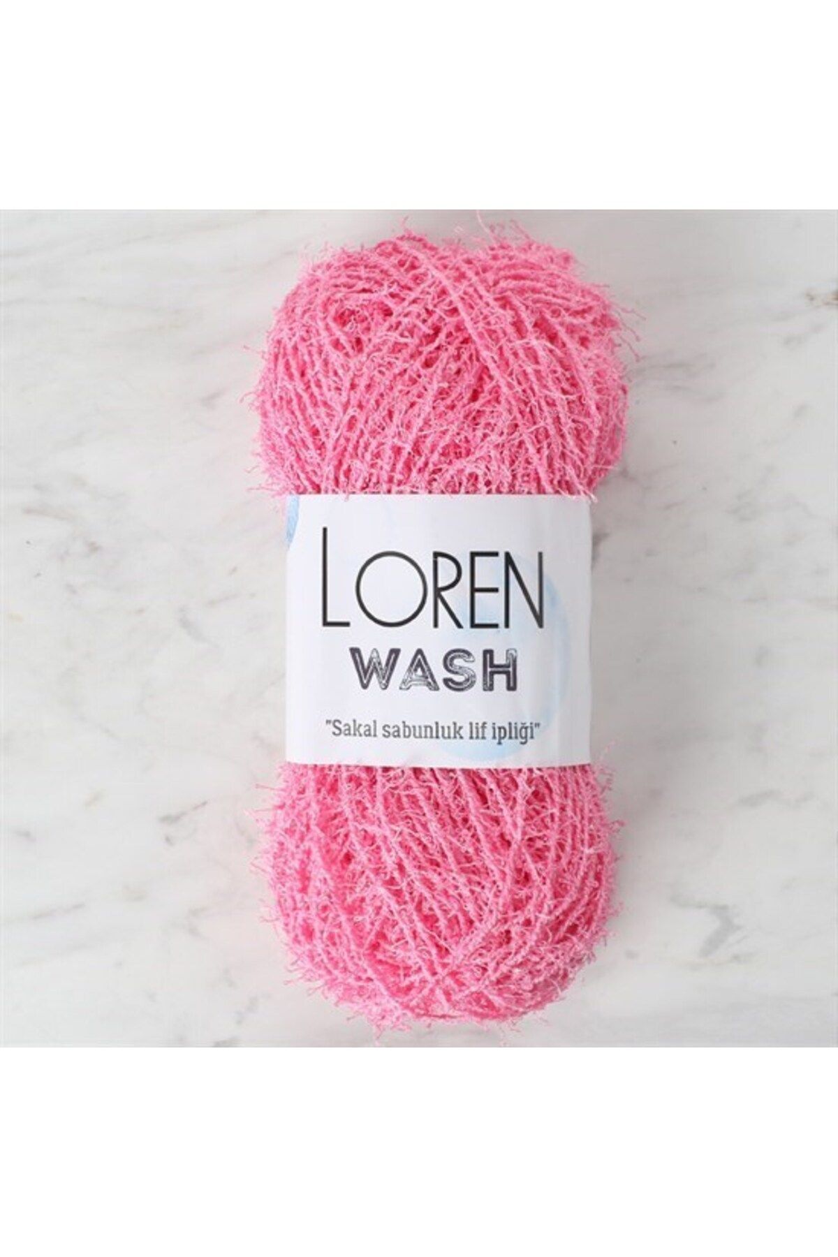 Store Loren Wash Pembe El Örgü İpi - R103 - 34023