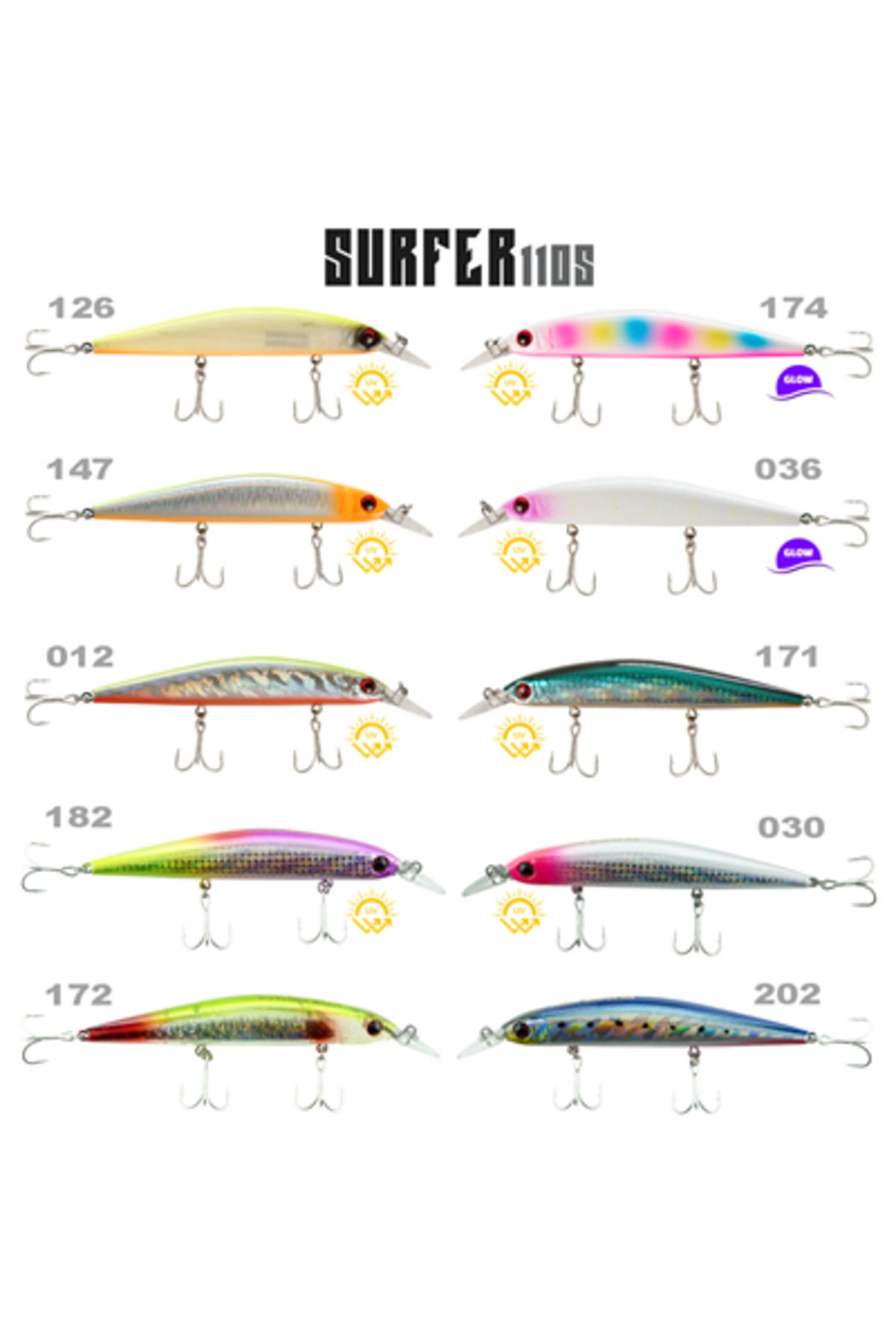 Fujin Surfer 110s 20gr 11cm Maket Balık