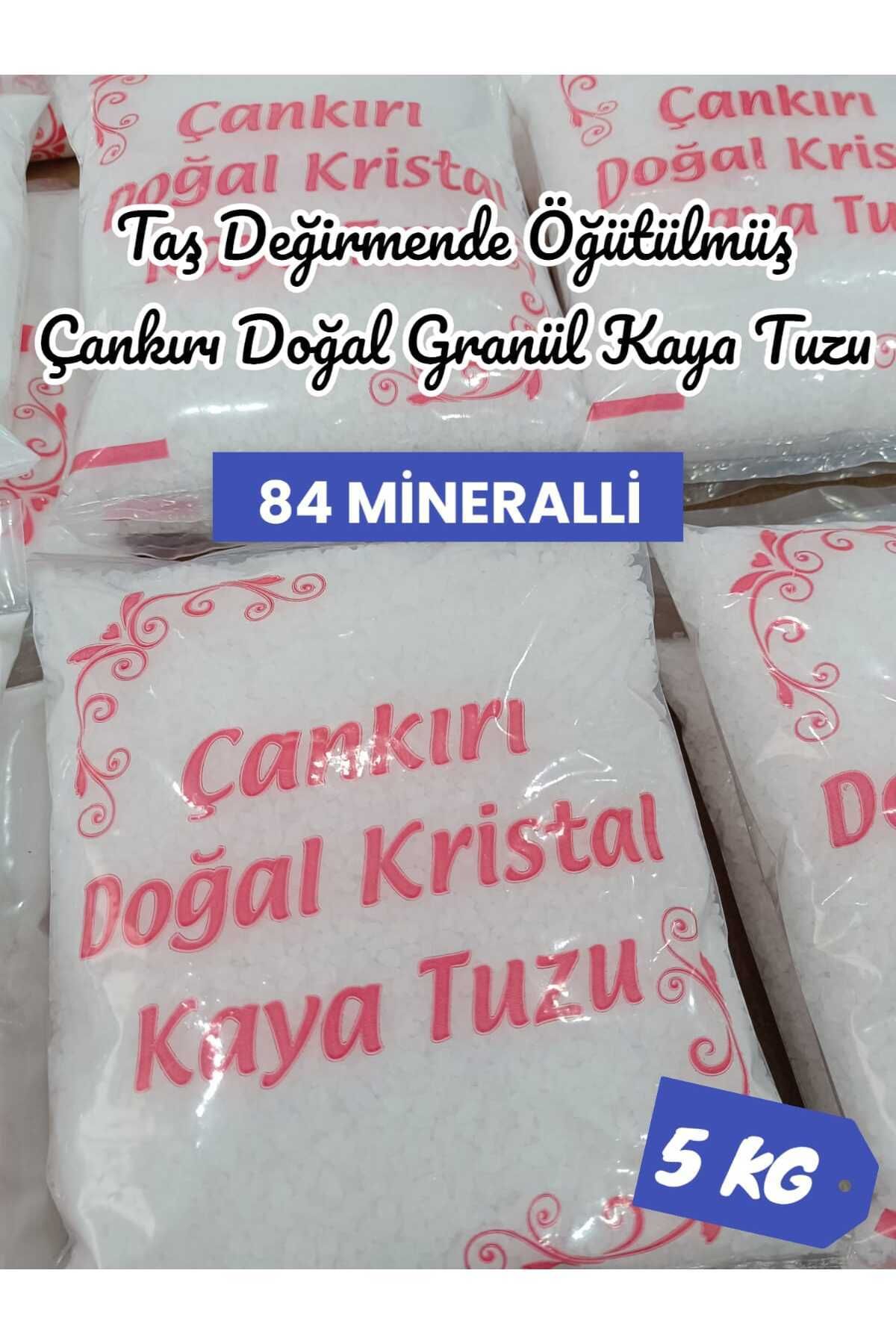 Özdede Shop Çankırı Doğal Granül Kaya Sofra Tuzu ( 5 Kg ) Salamura Ve Turşuda Kullanılır