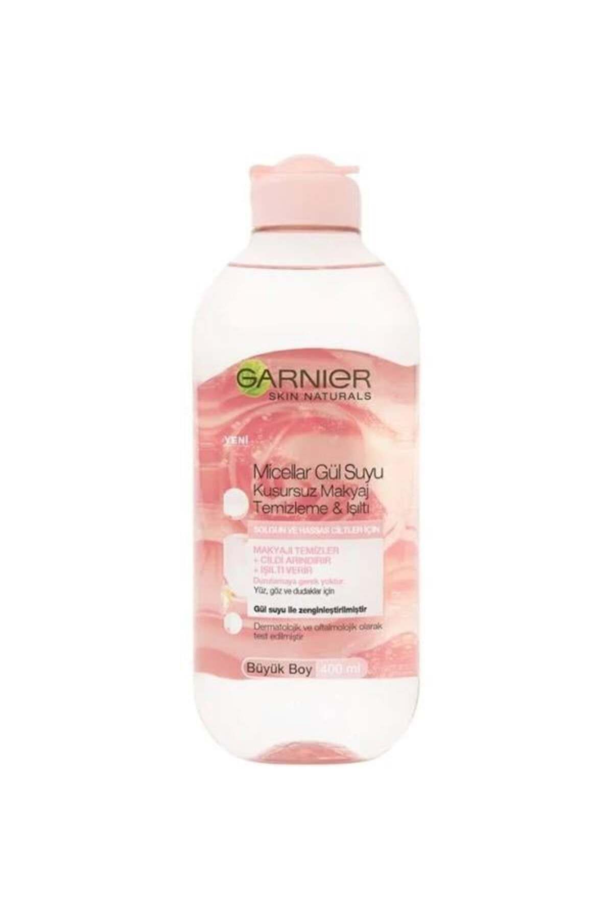 Garnier Micellar Gül Suyu Kusursuz Makyaj Temizleme & Işıltı 400ml