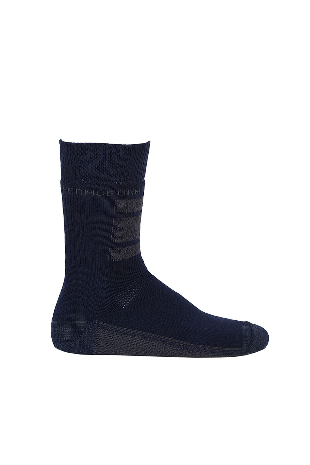 THERMOFORM-Navy Blue Worker Socks - Pack of 3 4