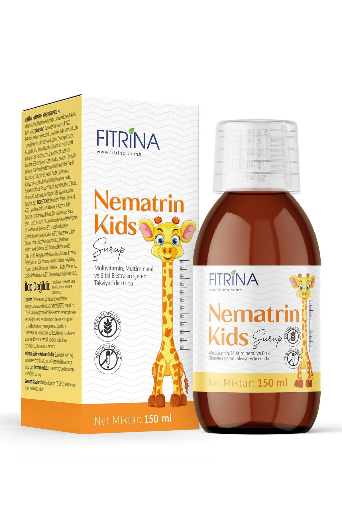 FITRİNA NEMATRIN KİDS ŞURUP 150 ML