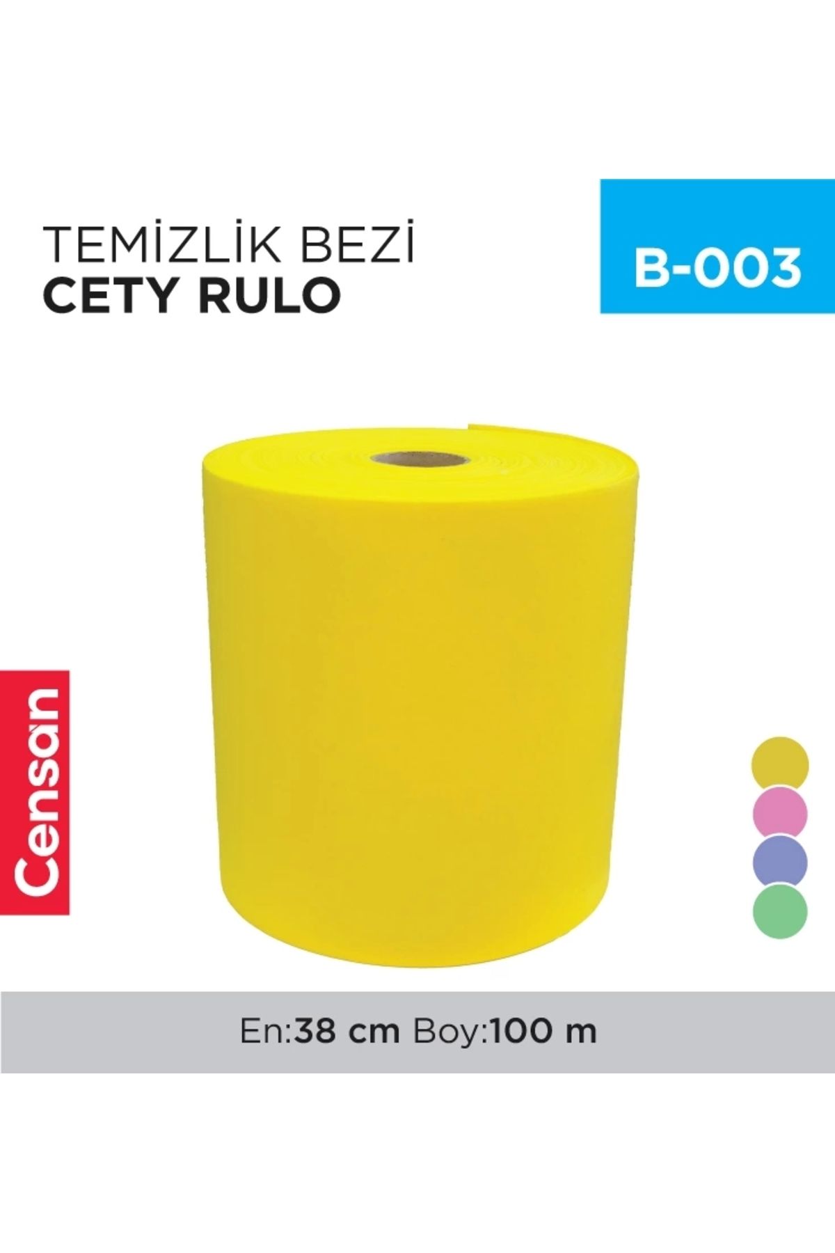 Censan TEMİZLİK BEZİ CETY RULO