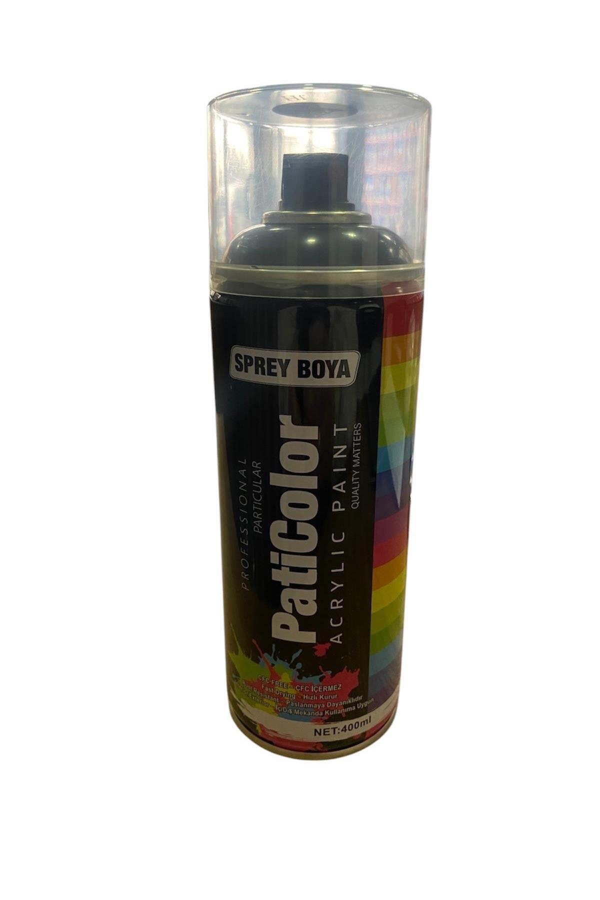 PatiColor PATİCOLOR ISIYA DAYANIKLI SPREY SİYAH BOYA 400ML