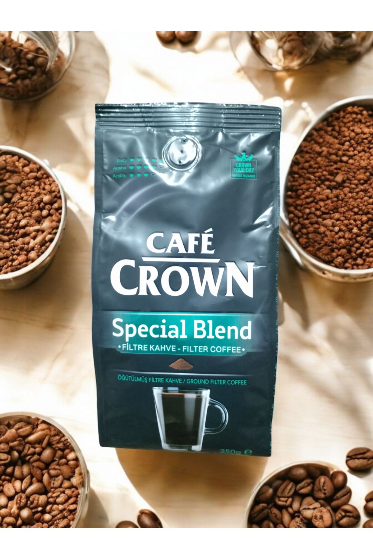 Cafe Crown Special Blend Filtre Kahve 250 Gr