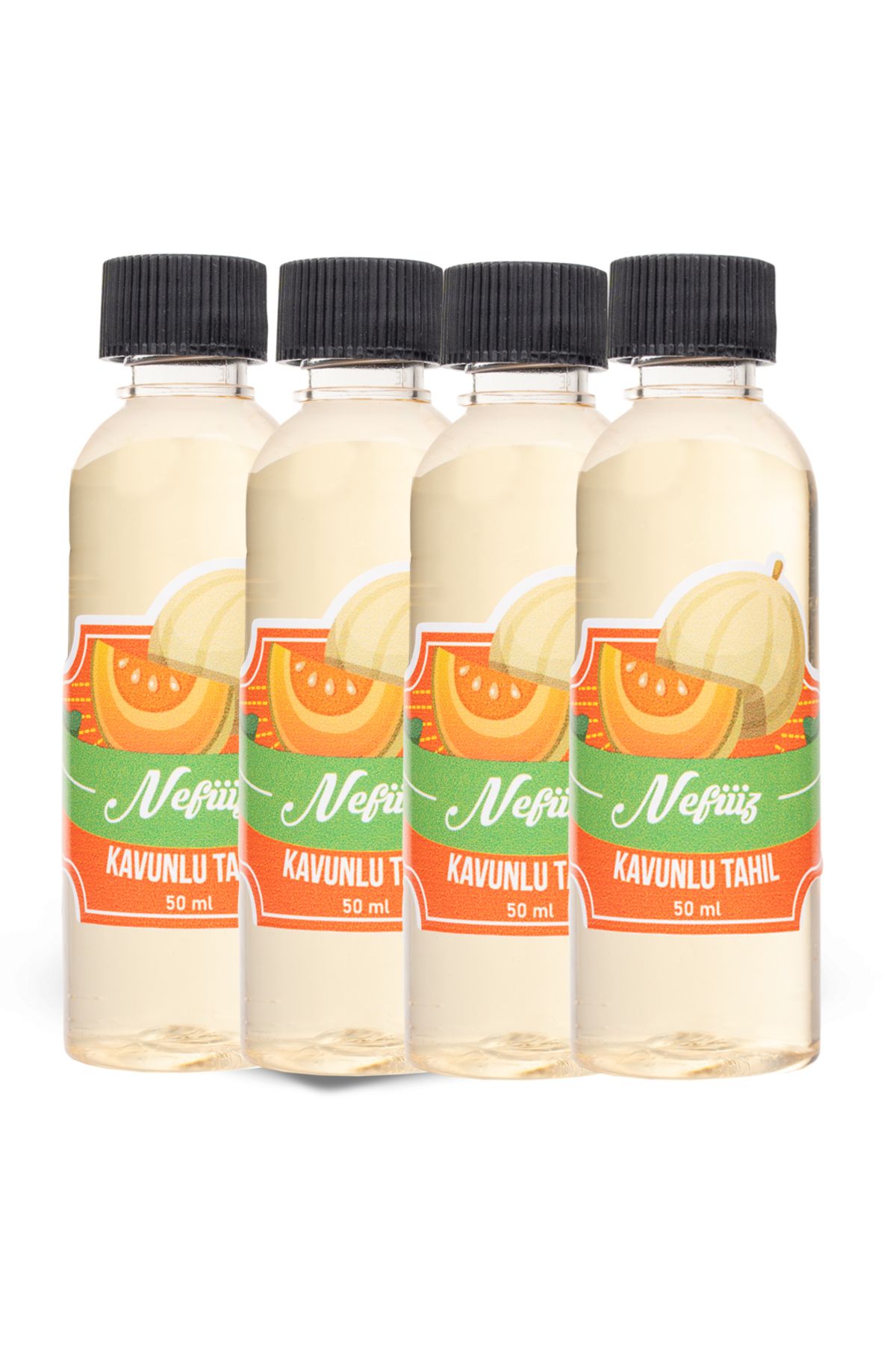 NEFİİİZZ ABSOLUD KAVUN VDK AROMA KİTİ 50 ml ( 4lü Avantaj Paketi )