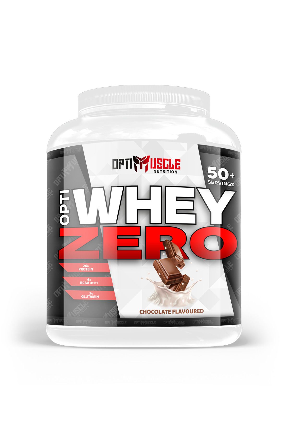 Optimuscle Nutrition Opti Whey Zero Çikolata 1530g - 50 Servis