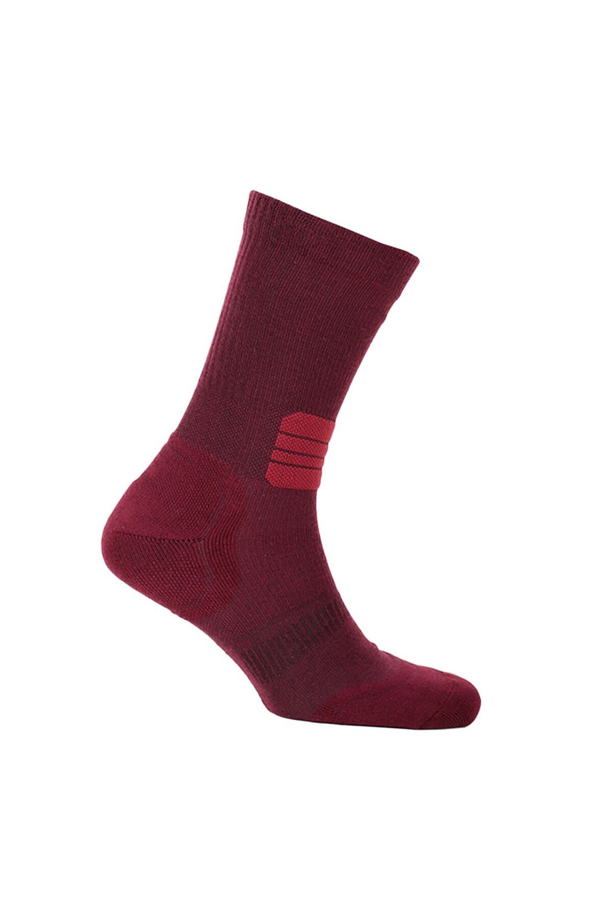 THERMOFORM-Unisex Active Socks - 3 Pack Claret Red 5