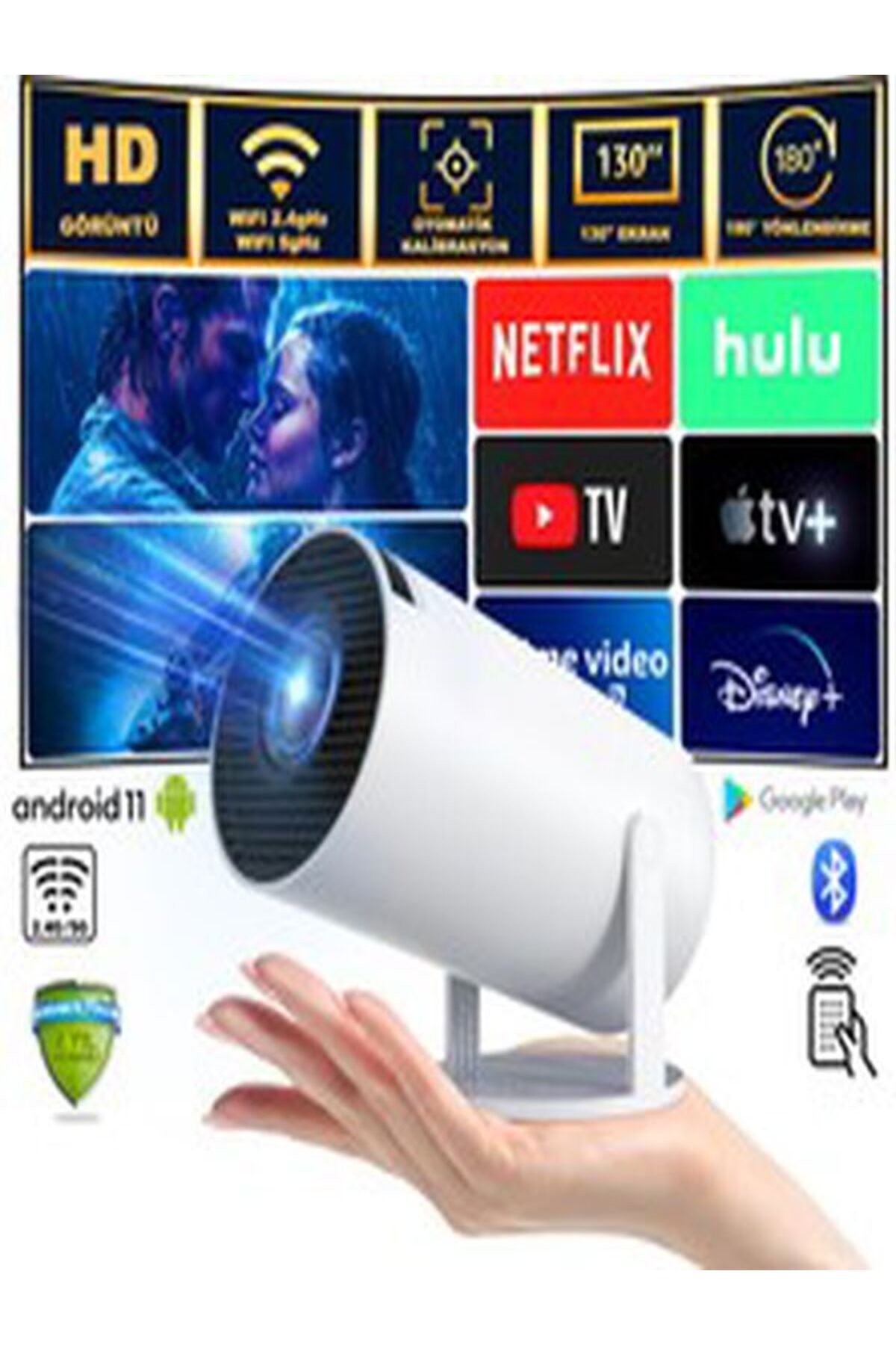 Everest ANDROİD HD PROJECTOR