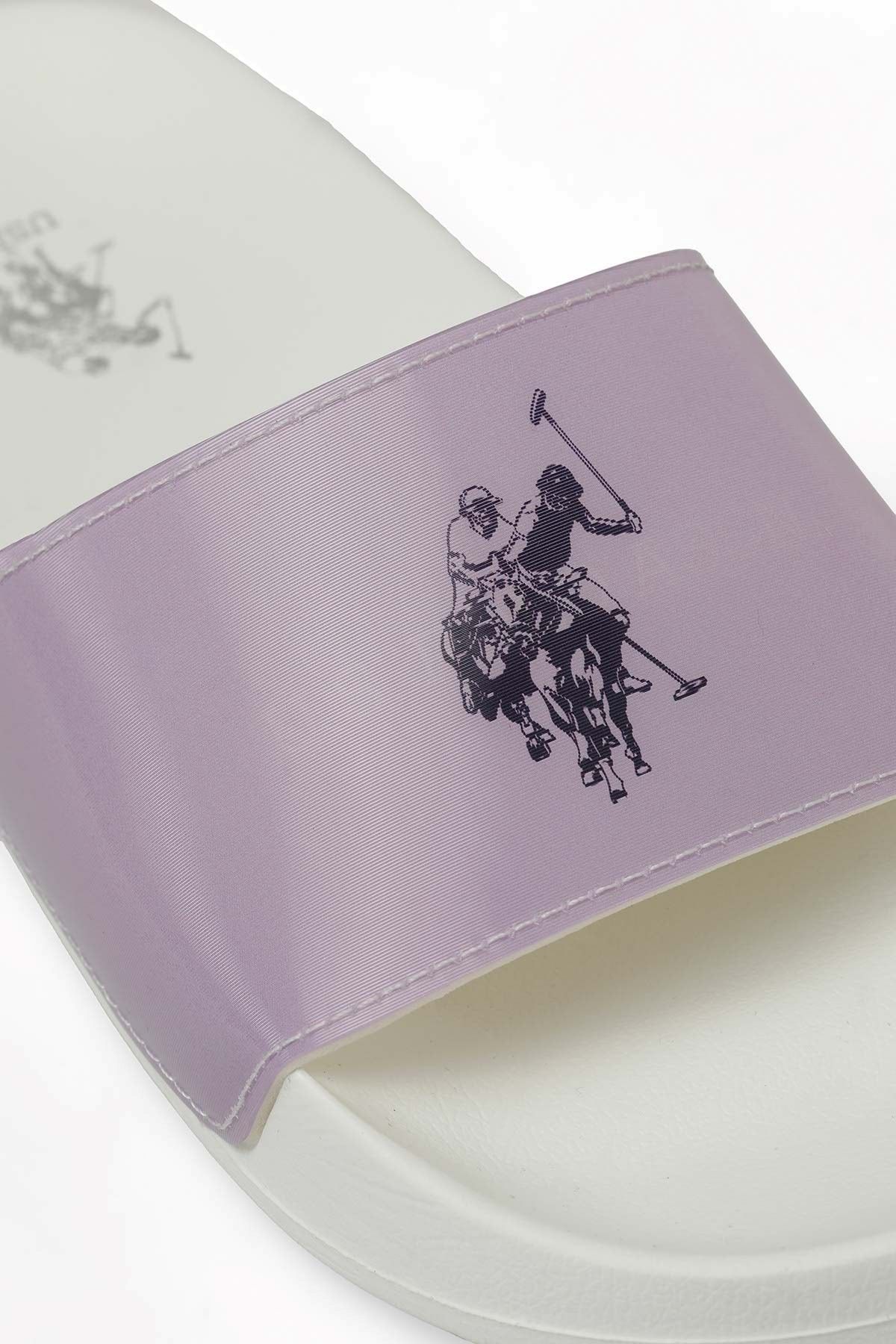 دمپایی بنفش زنانه Sebaste 4fx Purple Dlippers Mor U.S. Polo Assn.