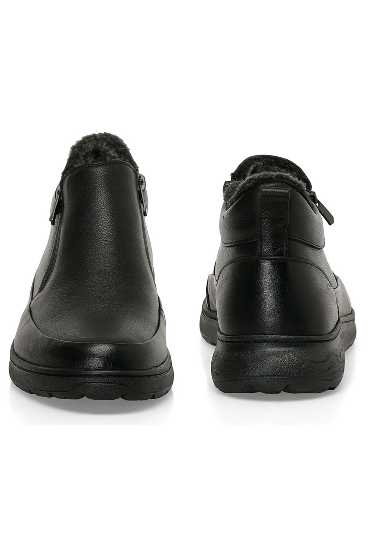 Polaris-5 Point 107533 Genuine Leather Orthopedic Sole Men's Boots Black 5