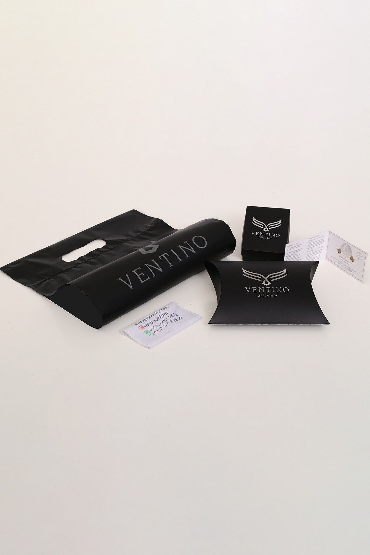 Ventino Silver 2mm Figaro 925 Ayar Gümüş Erkek Zincir Bileklik Veb-5250 görsel 7
