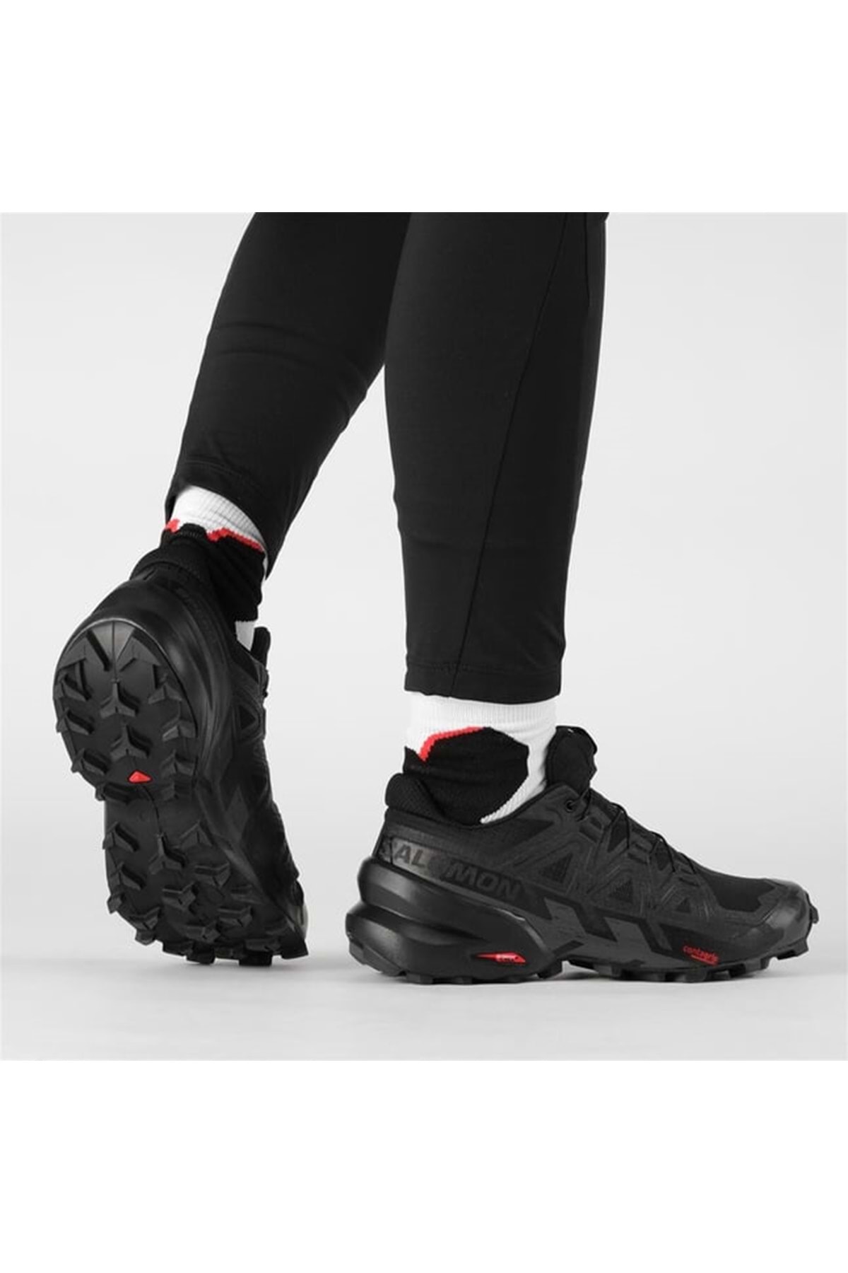 Salomon  Speedcross 6 W Outdoor Unisex Spor Ayakkabı SİYAH - Görsel 3