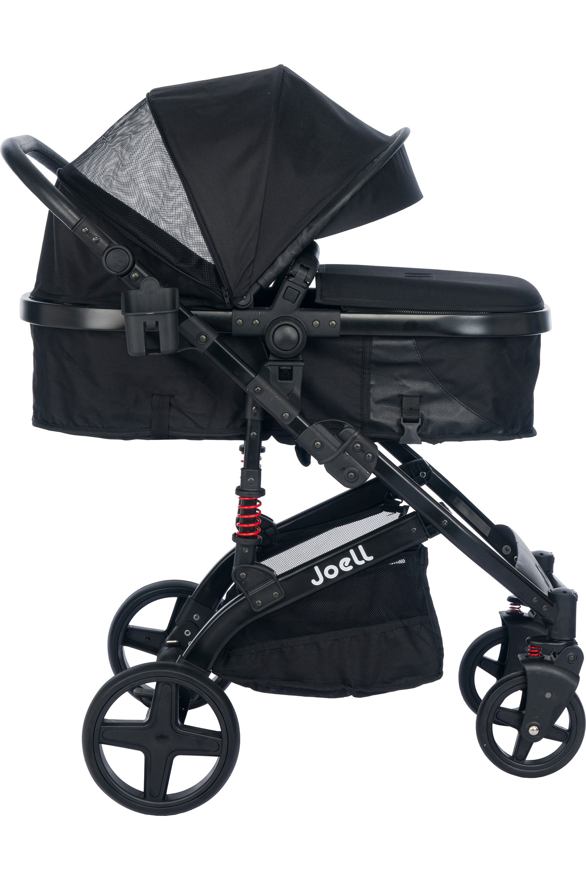 Joell Truva 1712 Travel Sistem Bebek Arabası Full Black fotoğrafı 4 (önizleme)