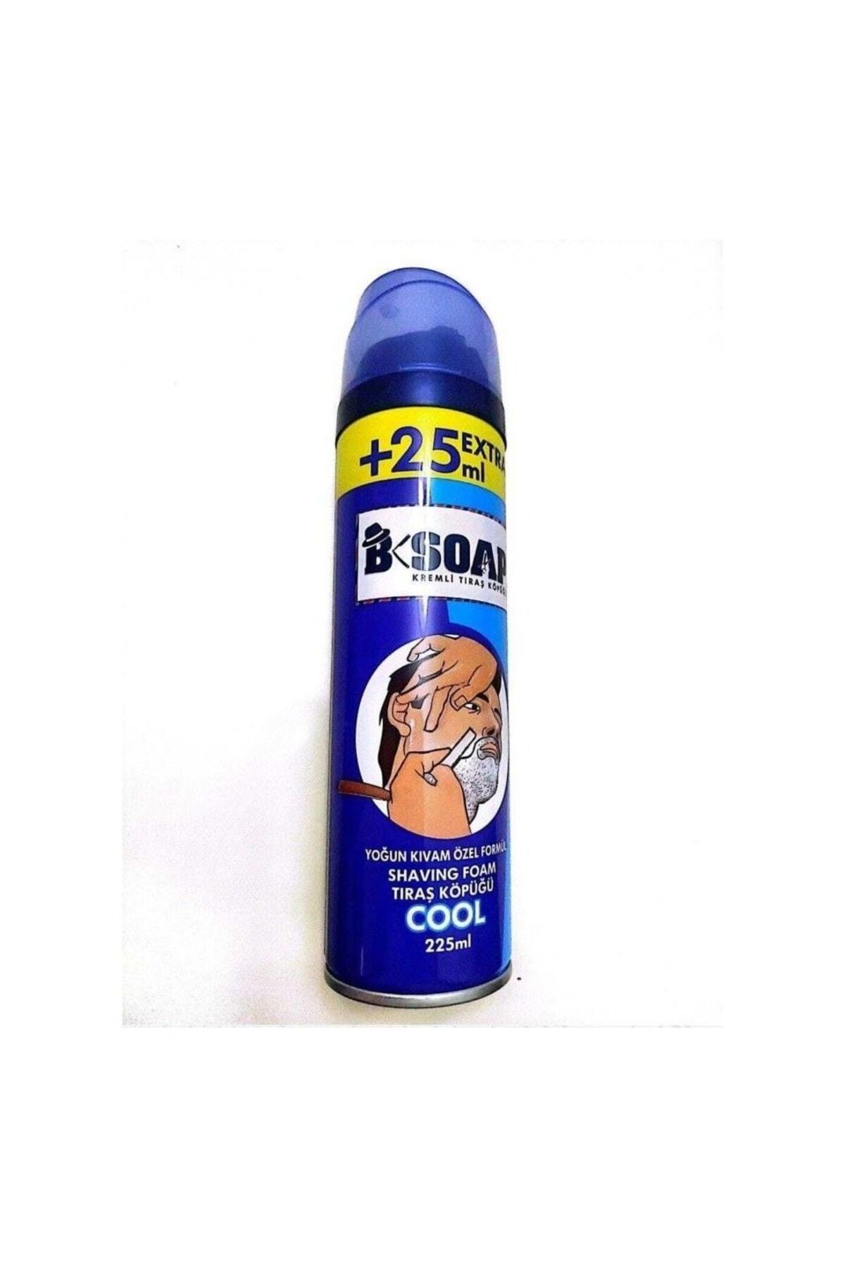 B SOAP Kremli Tıraş Köpüğü Cool 225ML