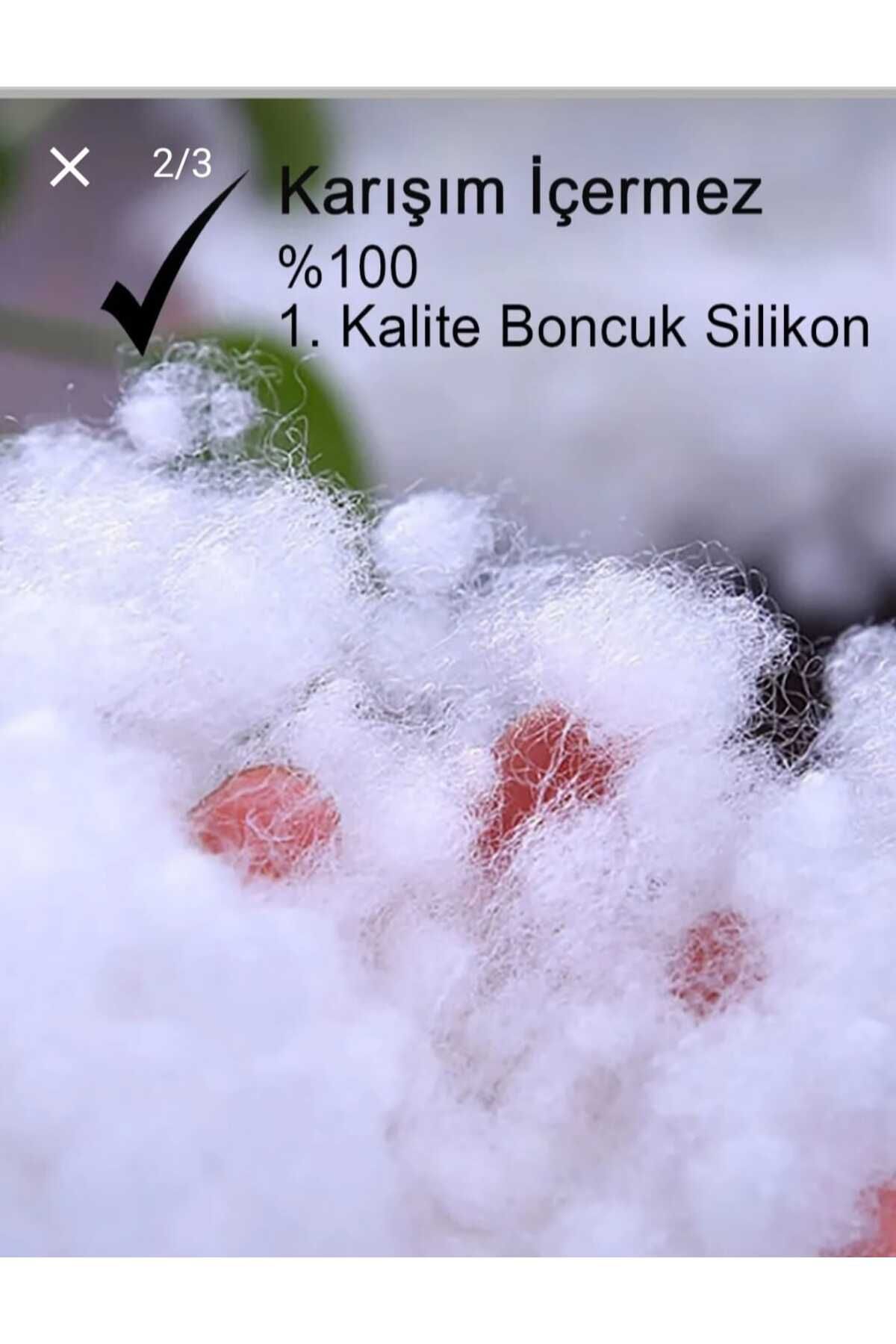 AYHOME-1 Quality Beads Silicone Pillow - 200 Gr, Polish Pillow, Silicone Fiber Inside 4