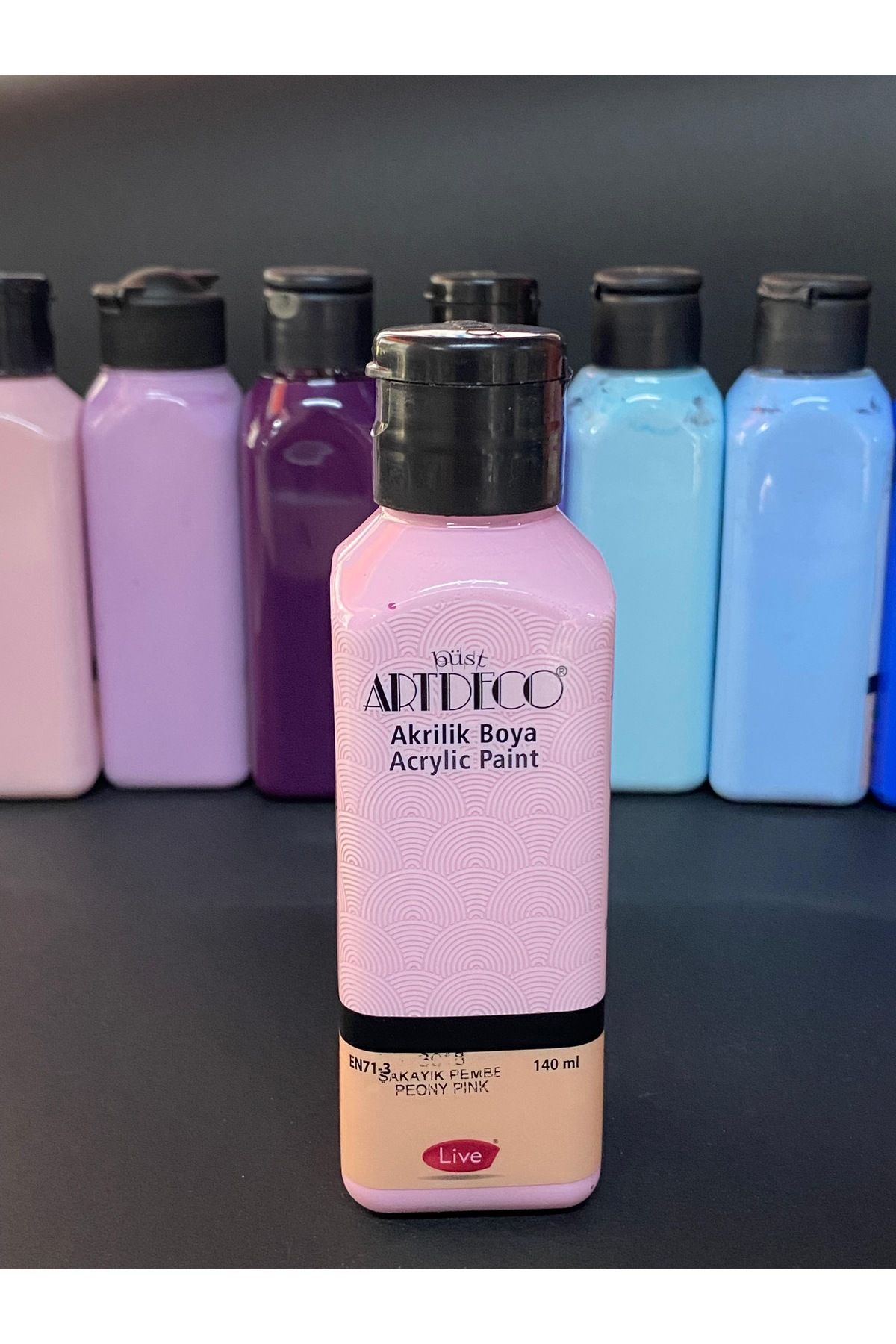 Artdeco Akrilik Boya 140ml. Şakayık Pembe