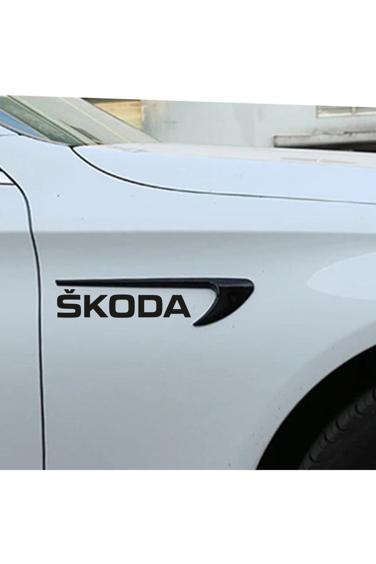 Automod Skoda Çamurluk kapı uyumlu havalandırma görünümlü tuning modifiye aksesuar