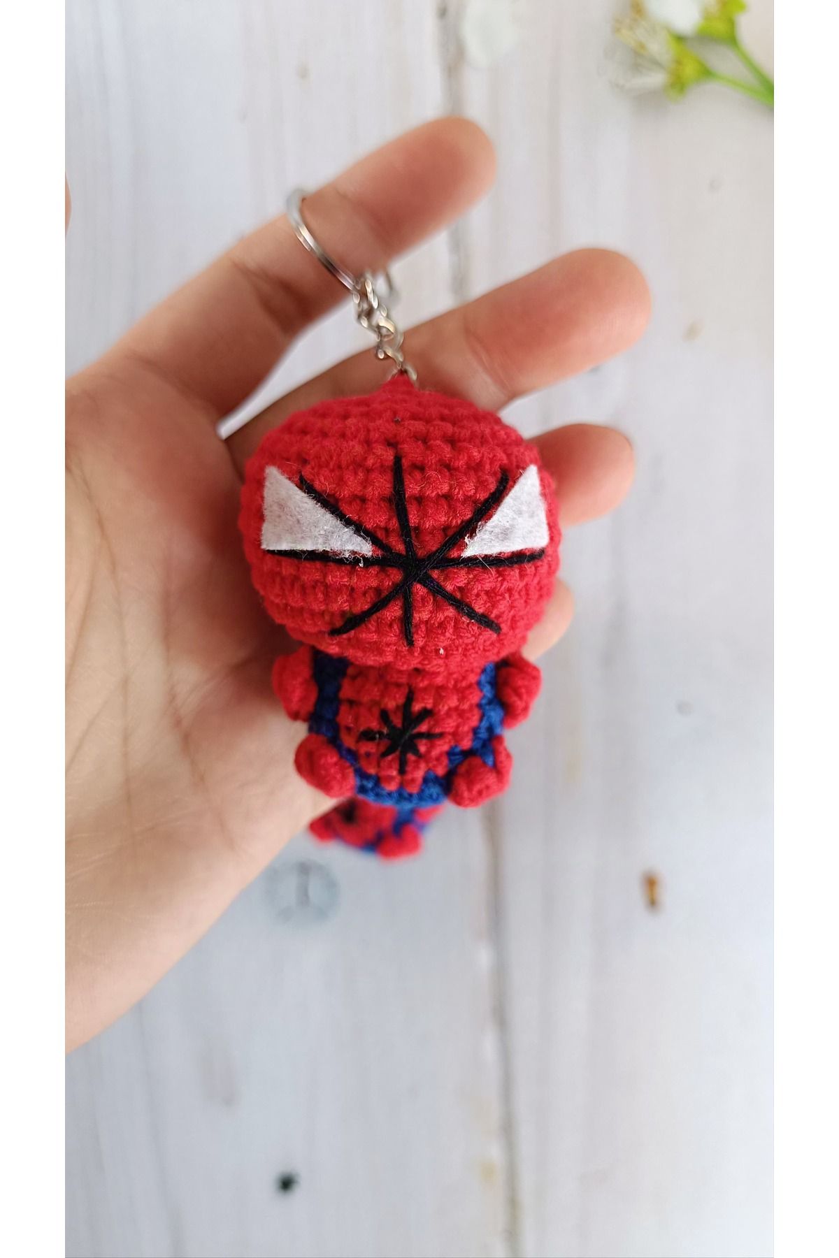 shop Örümcek Adam Amigurumi Örgü Anahtarlık Oyuncak