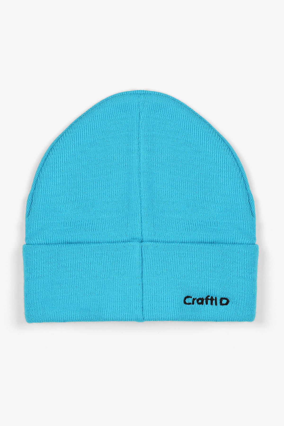 CraftID-Bla Bla Bla Turquoise 100% Acrylic Unisex Beanie with Interchangeable Patch 2