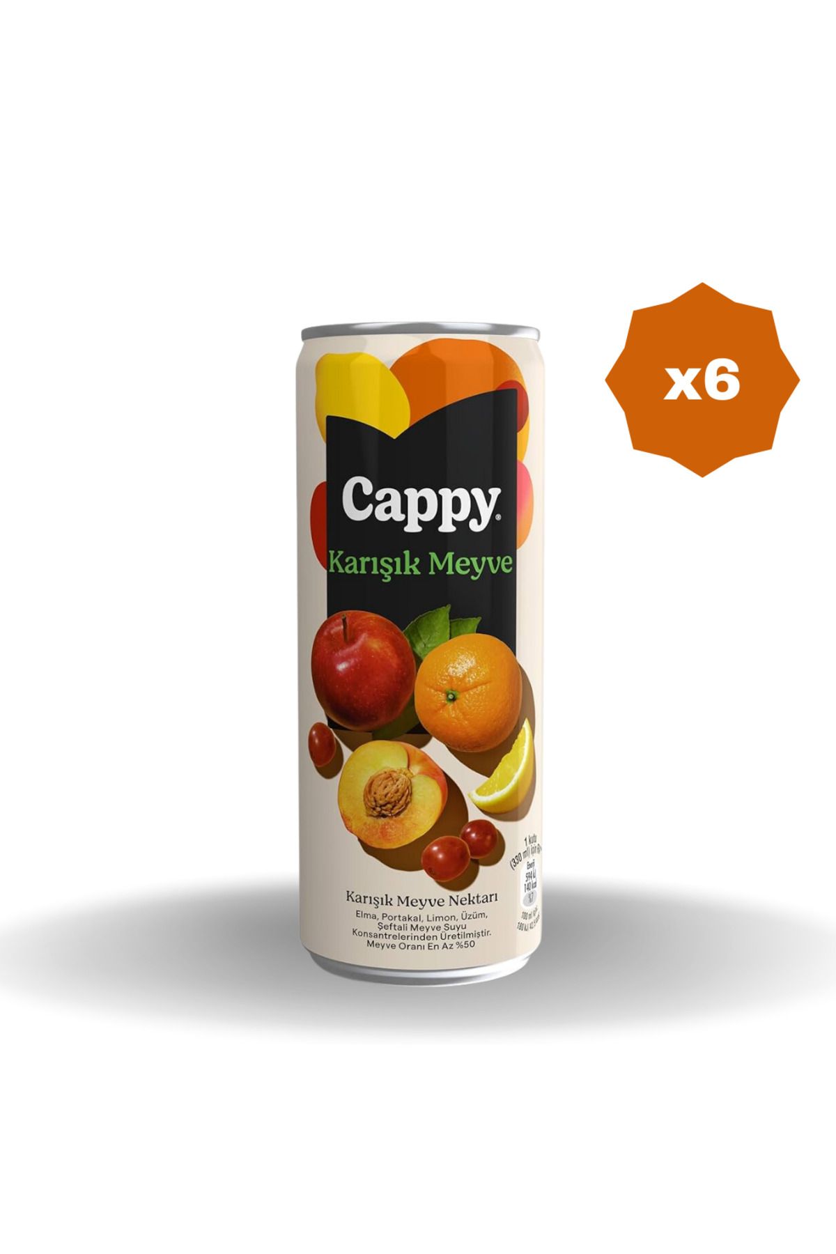 Cappy KARIŞIK NEKTARI KUTU 330 ML - (6 ADET)