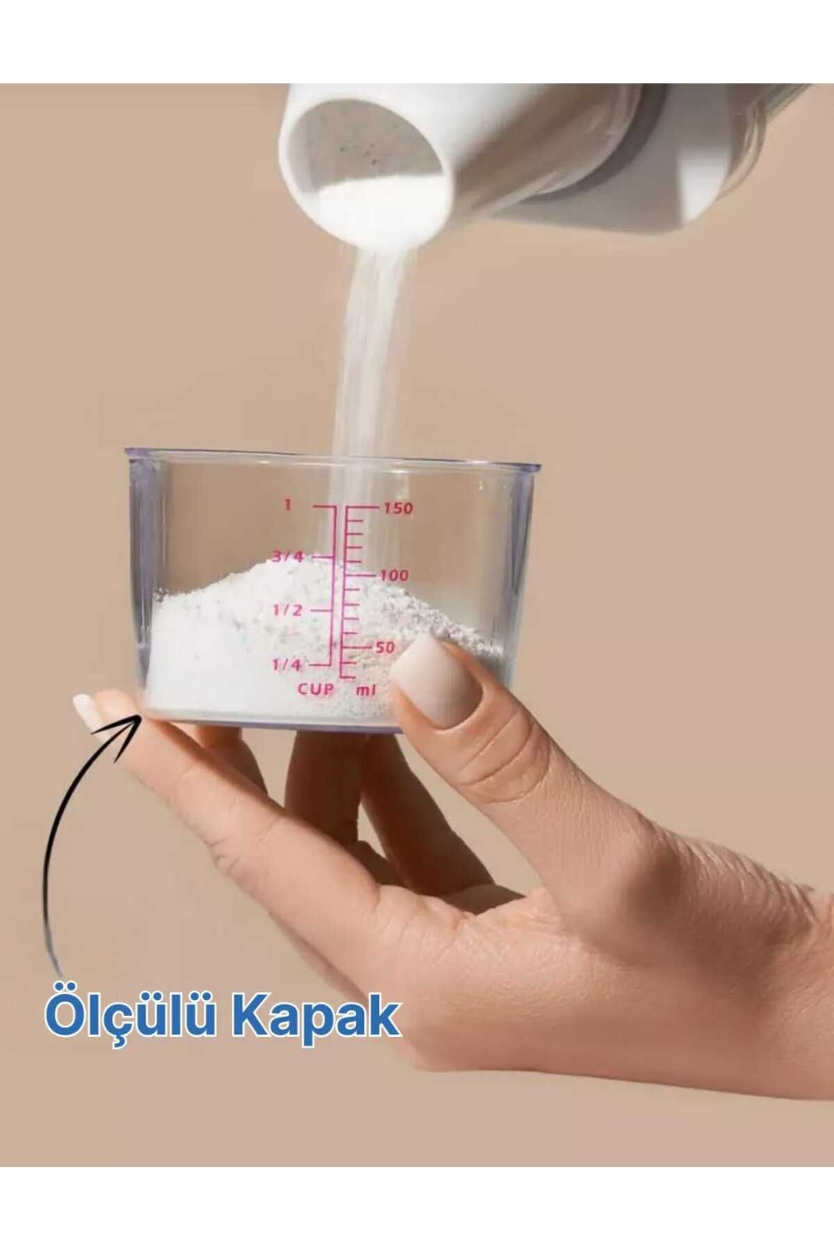 Sızdırmaz erzak-deterjan kabı 1adet 2300ml - 5