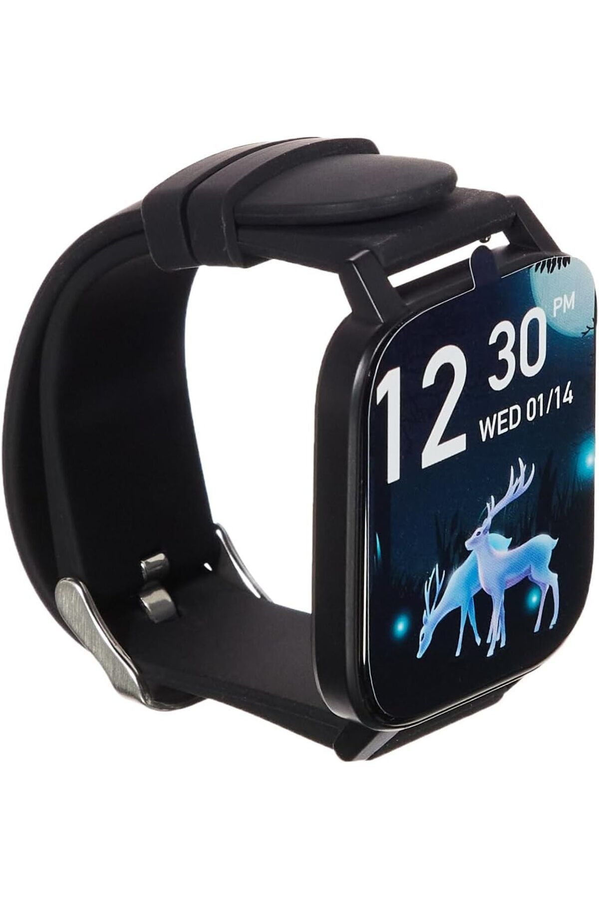 STOREMAX ysstorex 4U K1 Akıllı Saat, IP68, Siyah, (Android ve iPhone Uyumlu) StarColxlection 655141