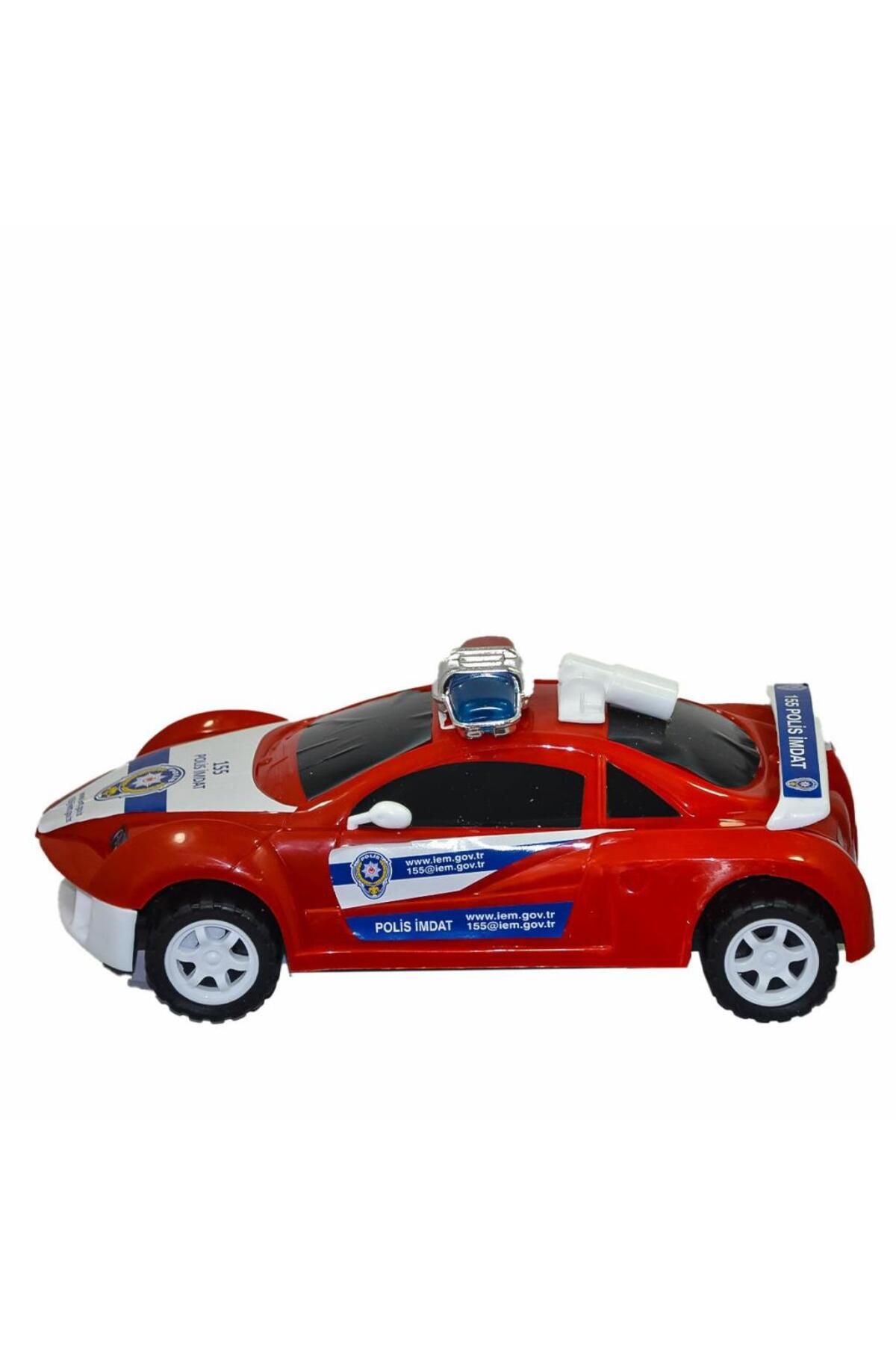 Rcco Shop34 3301A .Sürtmeli  Sopalı Polis Araba-Halit Can Oyuncak