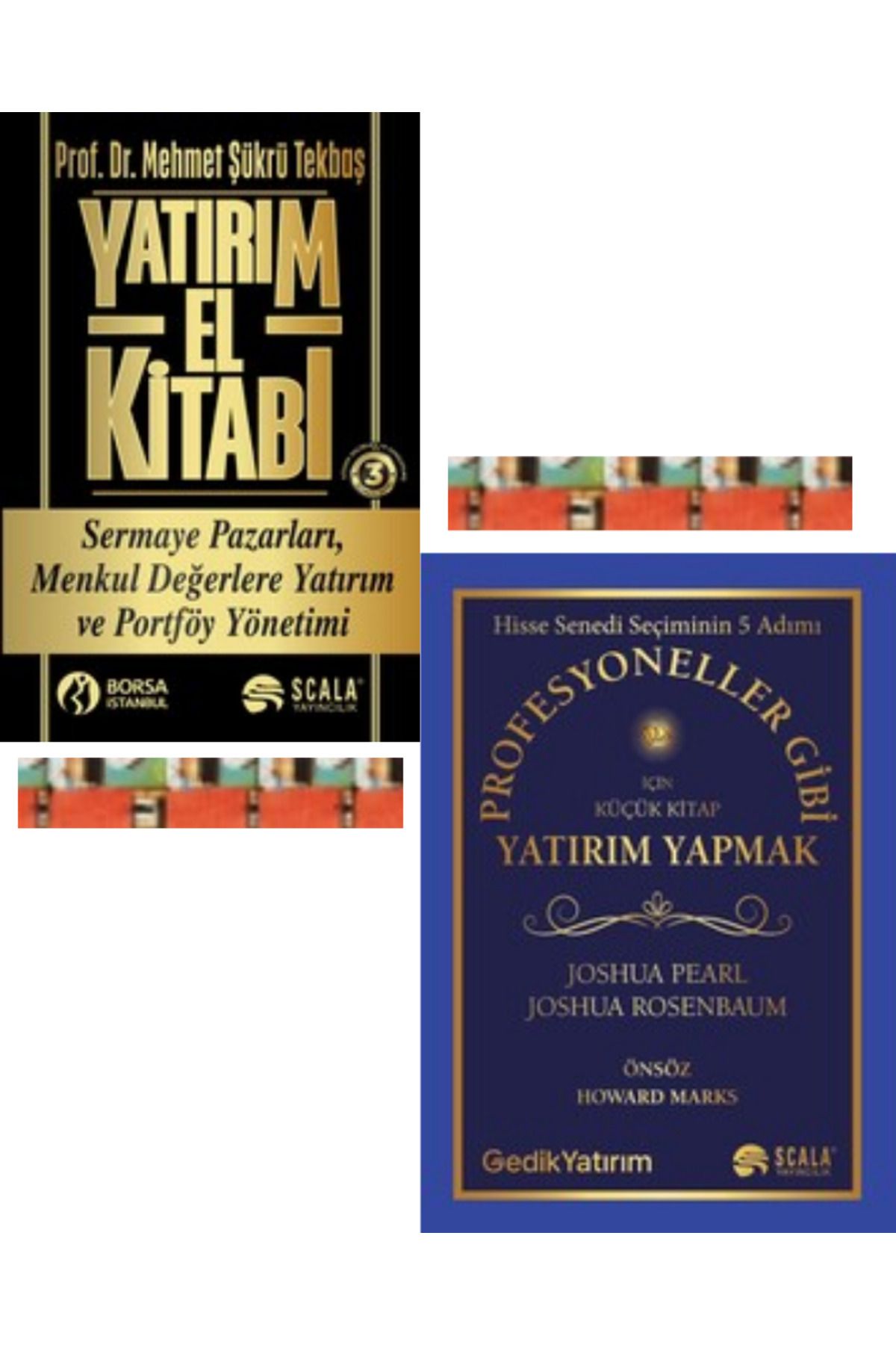 Scala Yayıncılık Yatırım El Kitabı + Profesyoneller Gibi Yatırım Yapmak İçin Küçük Kitap (2kitap)