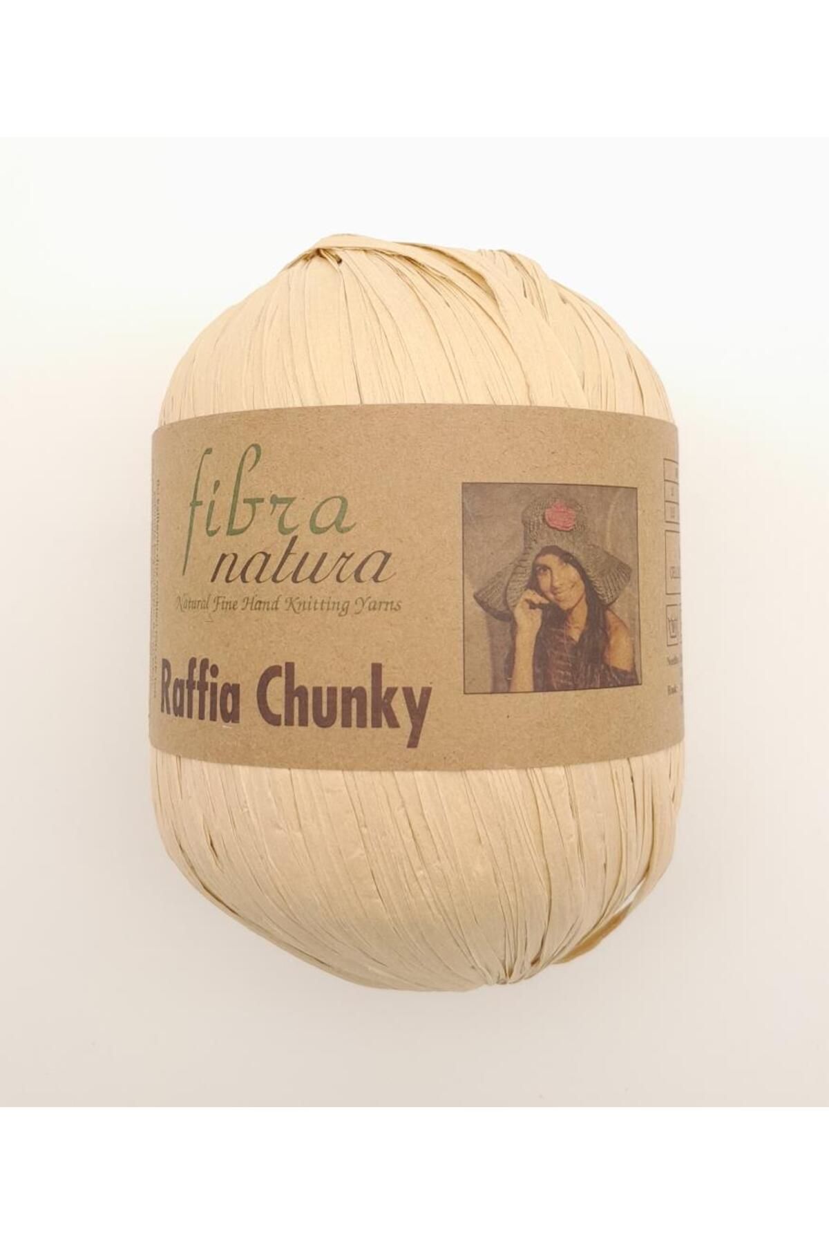 Nusrat Bilişim Çanta Aksesuar Himalaya Rafya Fibra Natura Raffia Chunky 114-16