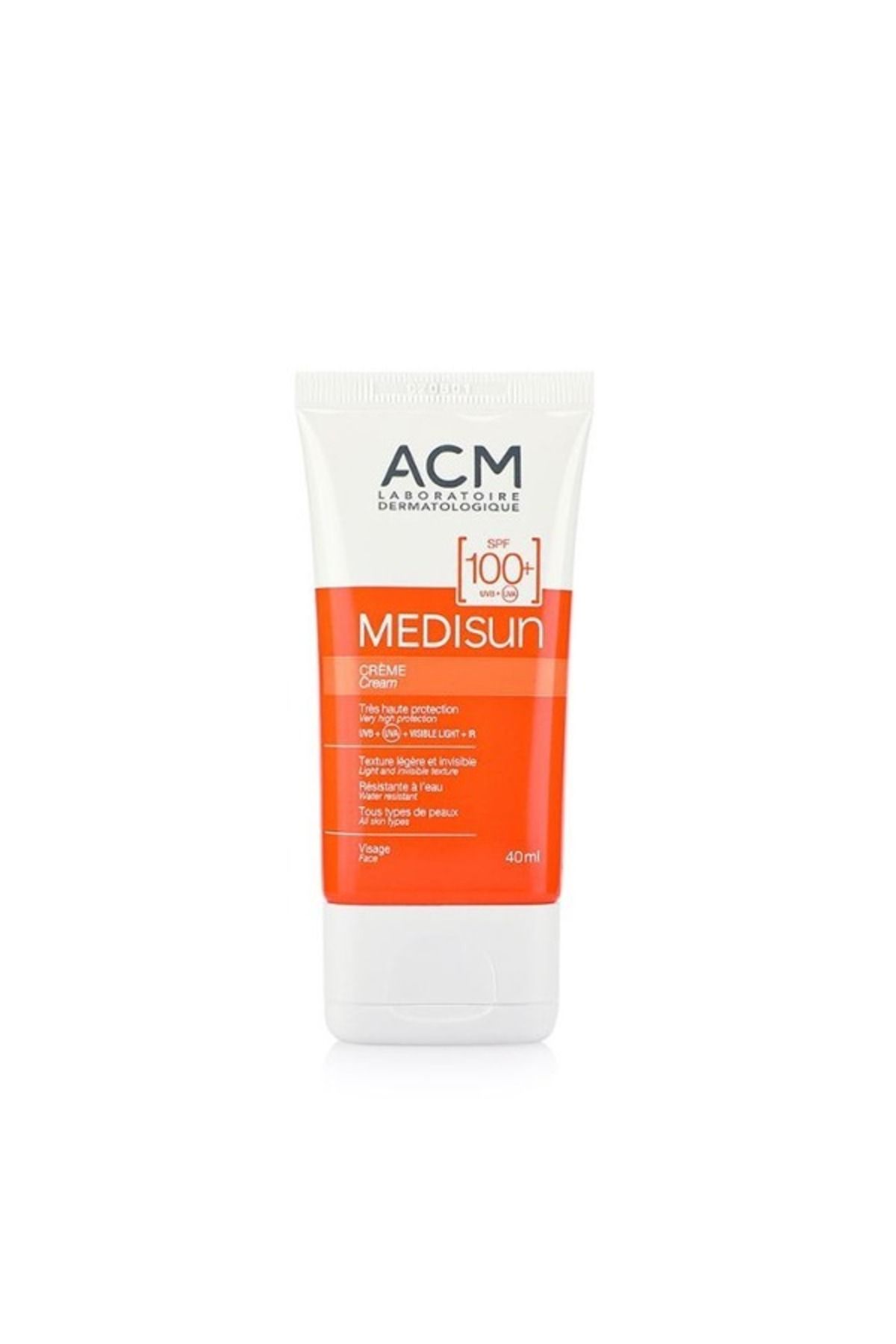 ACM-ACM Transparent Sunscreen Cream for Sensitive and Dry Skin 40ml 1