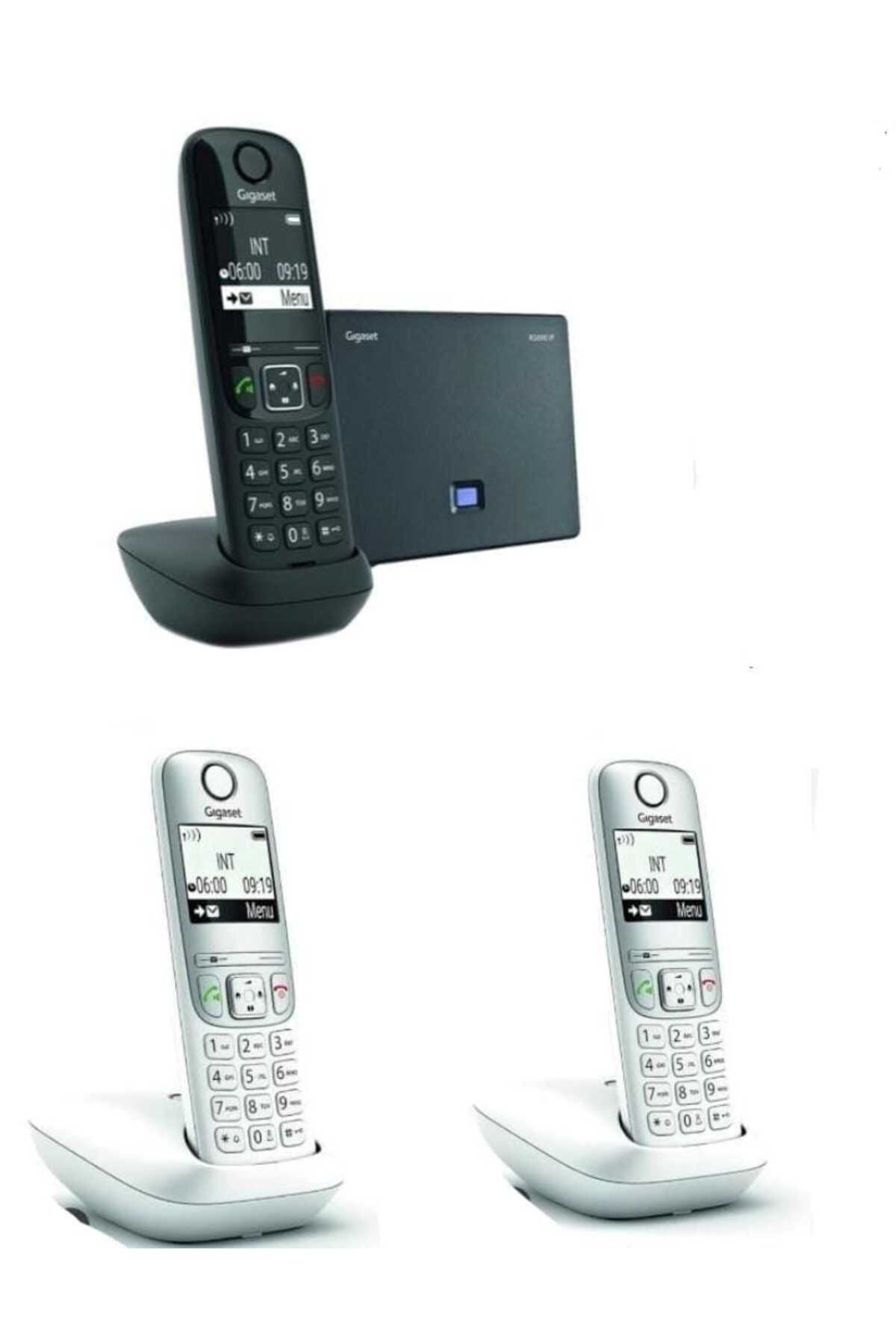 GIGASET Analog ve Ip 3 Dahili Dect Telsiz Kablosuz Telefon Santrali