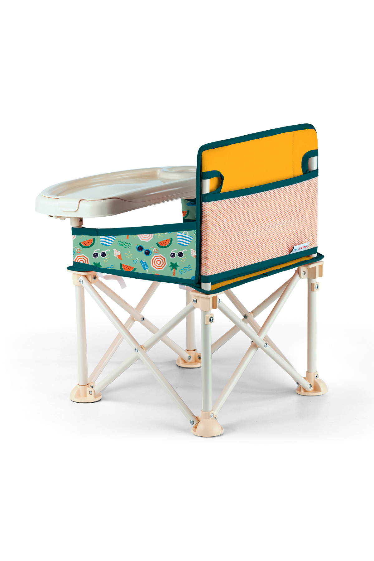 Minimono Plus 0-4 Yaş Portatif Katlanır Yükseltici Mama Sandalyesi Bebek Çocuk Kamp Sandalyesi fotoğrafı 7 (önizleme)