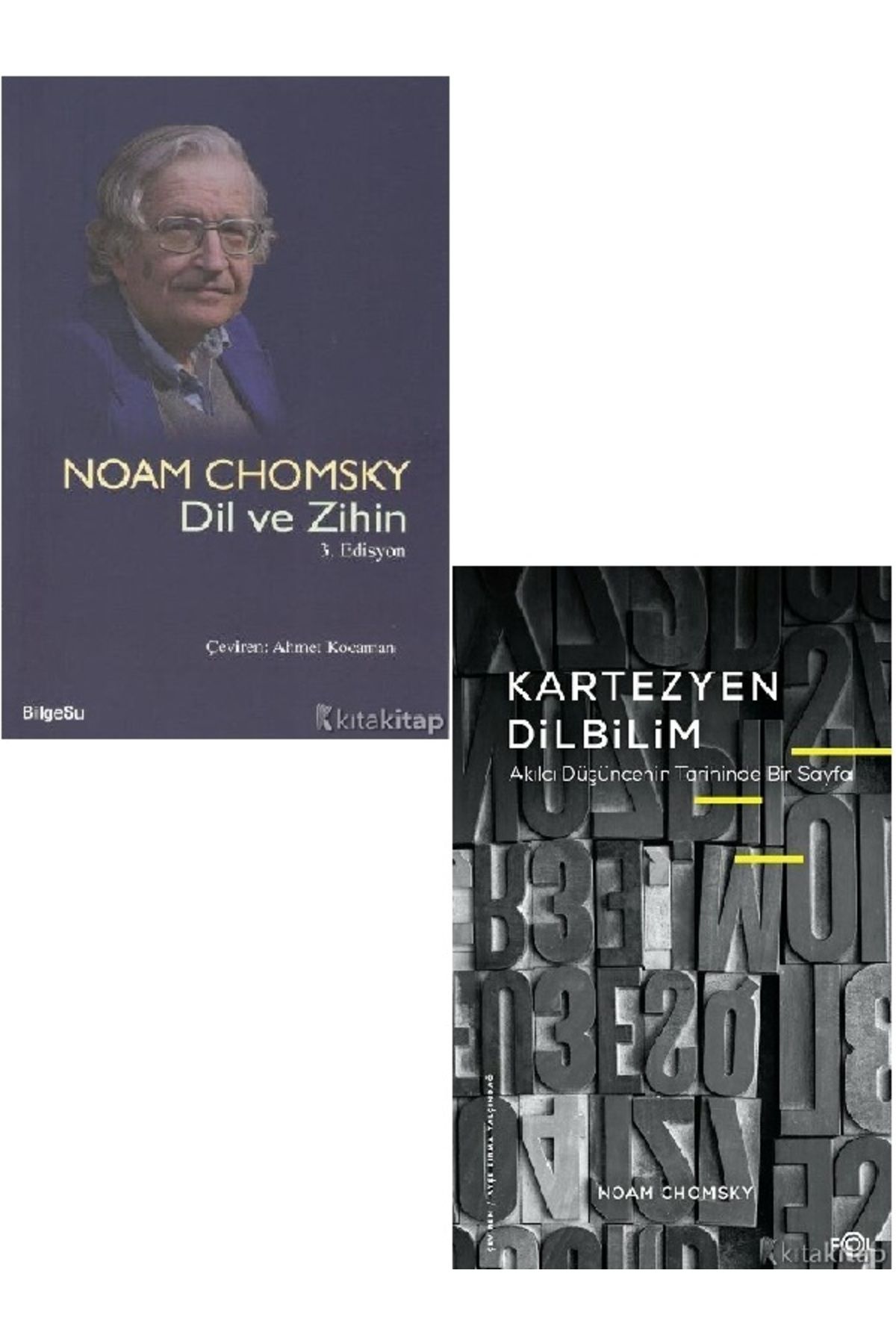 Destek Yayınları Dil ve Zihin - Kartezyen Dilbilim - Noam Chomsky 2 KİTAP SET ( ÜCRETSİZ KARGO )