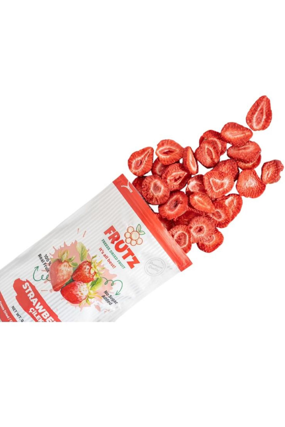 frutz (15GR) - Çilek - Freeze Dry Kuru Meyve Cipsi