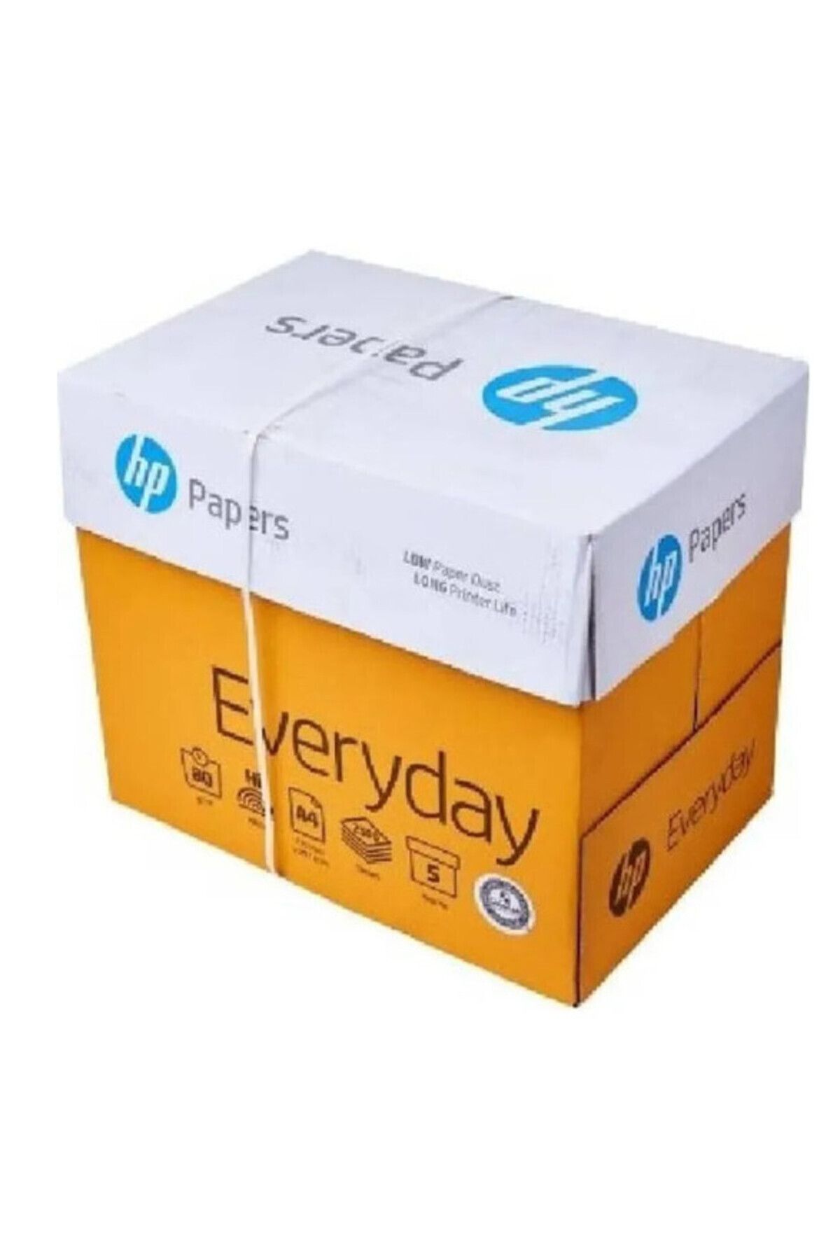 HP-ورق طباعة A4 Everyday High - 5 عبوات 80 جرامًا لكل متر مربع - 2500 ورقة 4