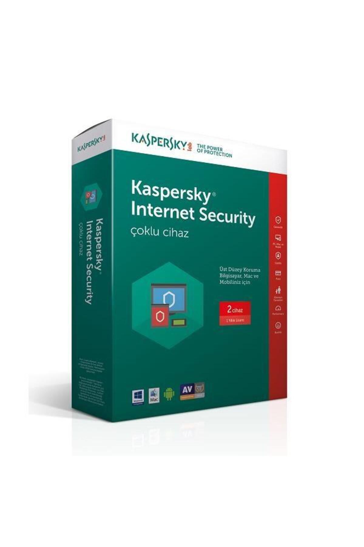 KASPERSKY Internet Security Trk Kutu 1yıl 2kullanıcı