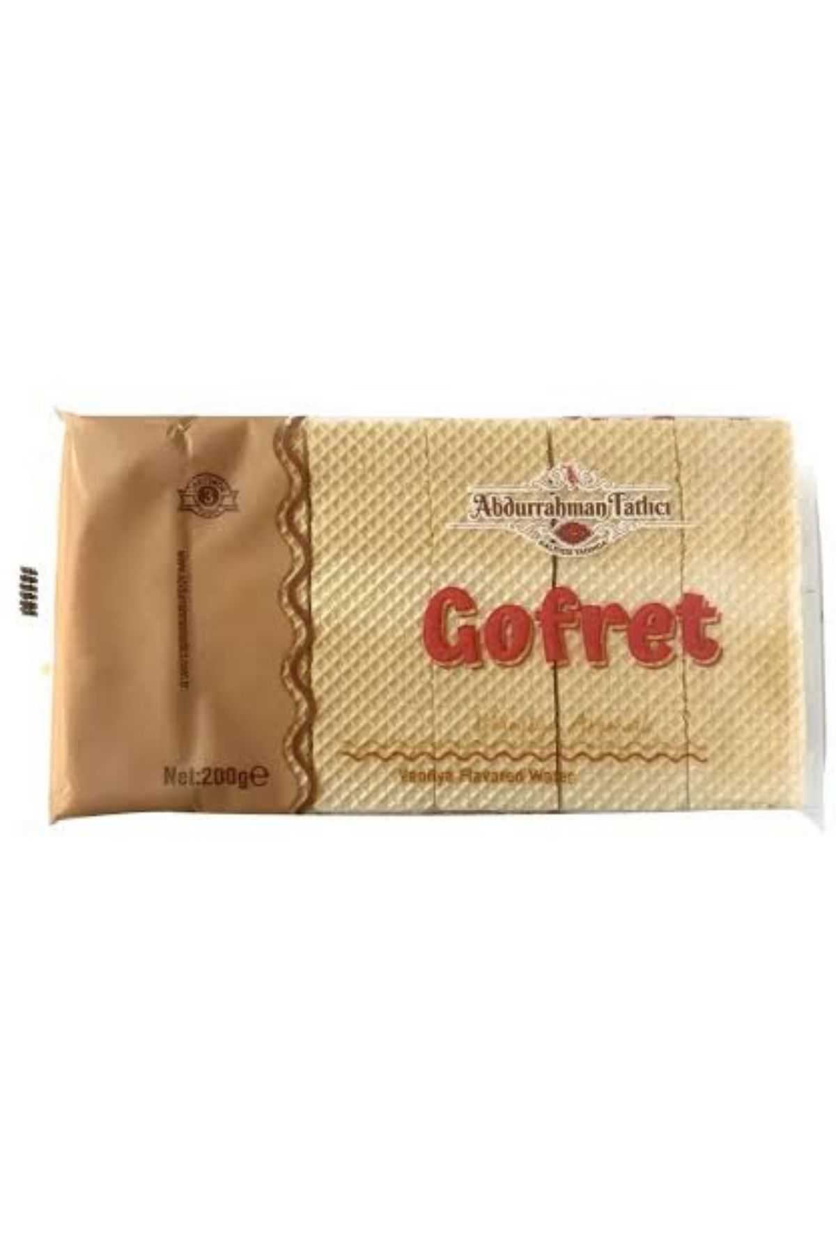 Abdurrahman Tatlıcı Vanilyalı Gofret 200g