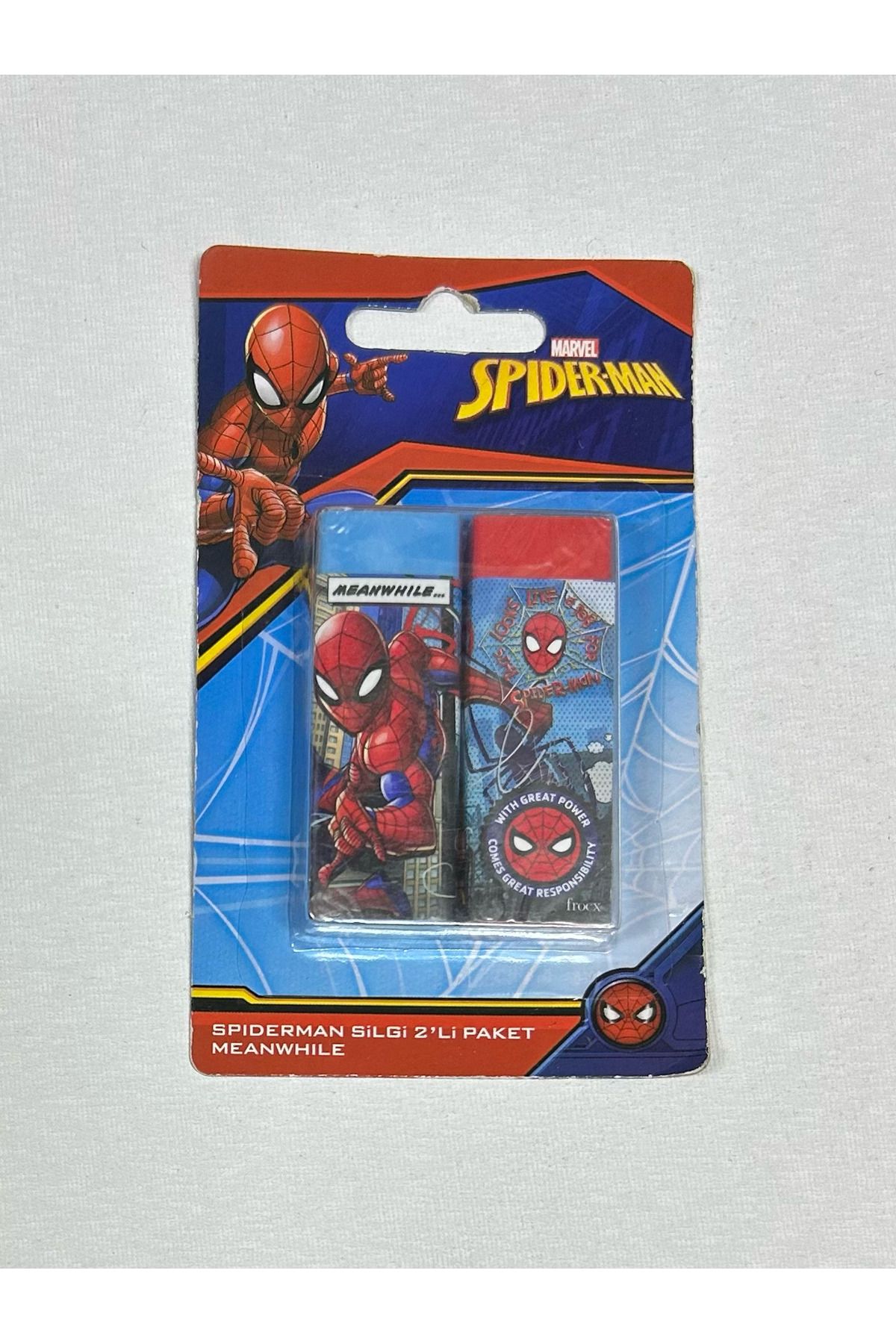 pardayanlar Spiderman Silgi 2'li Paket Meanwhile