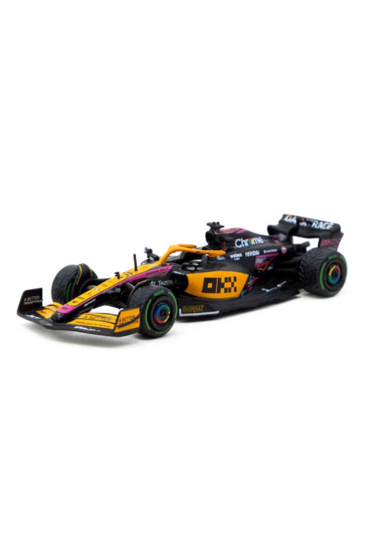 Oyuncakmatik 1:64 Diecast McLaren MCL36 Japanese Grand Prix 2022 Daniel Ricciardo 3 Tarmac Model Araba