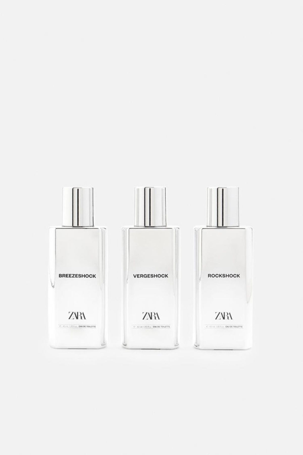 Zara SHOCK KOLEKSİYONU: 1. SERİ KEŞİF SETİ EDT 3 X 40 ML ERKEK PARFÜM SETİ