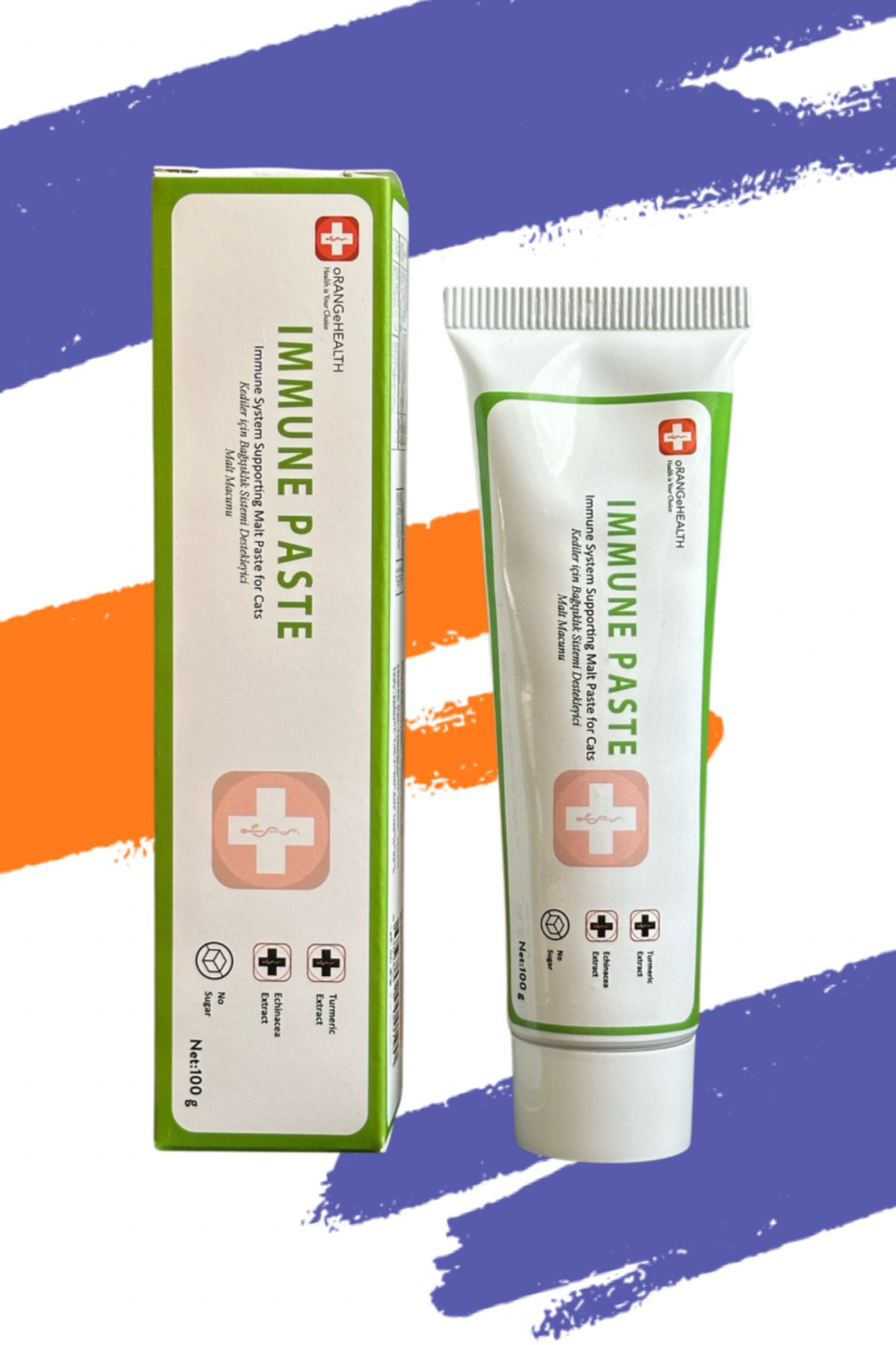 ORANGEHEALTH IMMUNE PASTE BAĞIŞIKLIK SİSTEMİ DESTEKLEYİCİ MALT PASTE