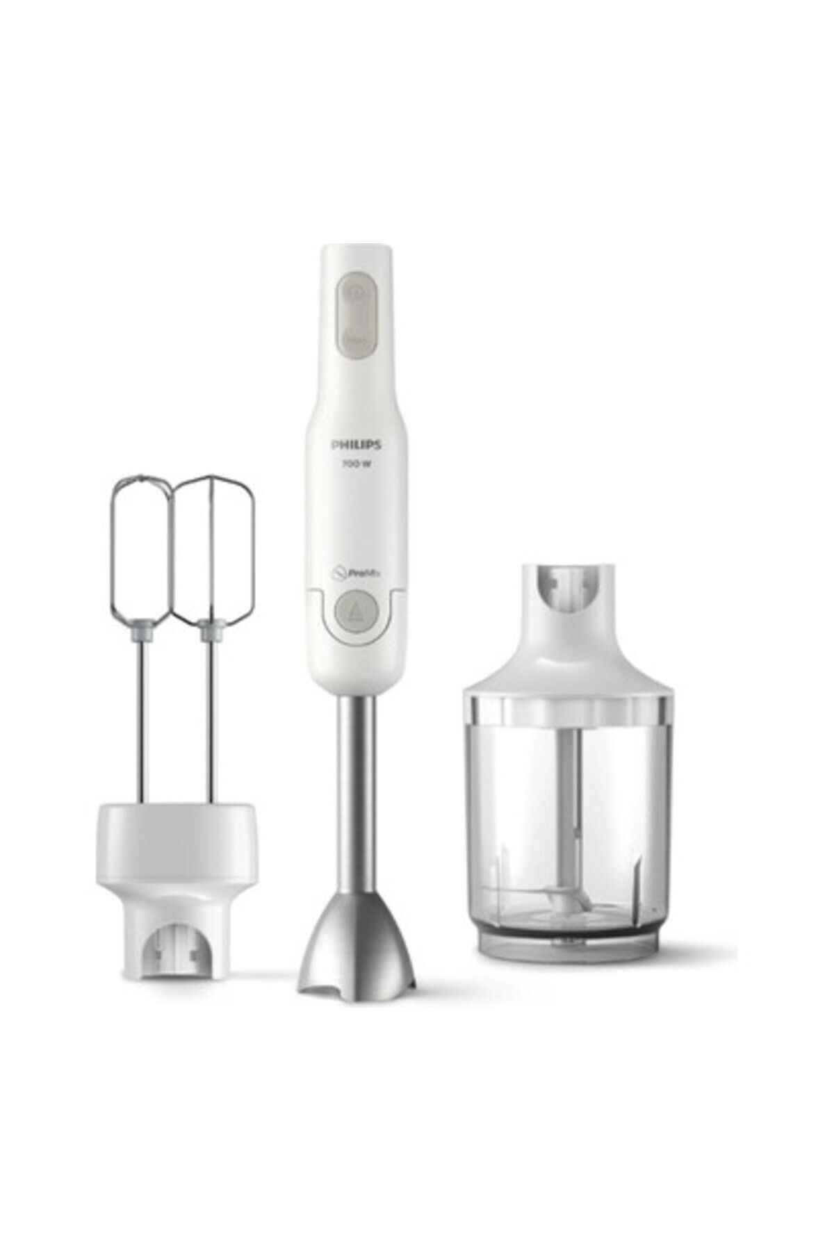 Philips Beyaz Mutfak Robotu Seti Çok Amaçlı Blender Set Beyaz Plastik  Modern