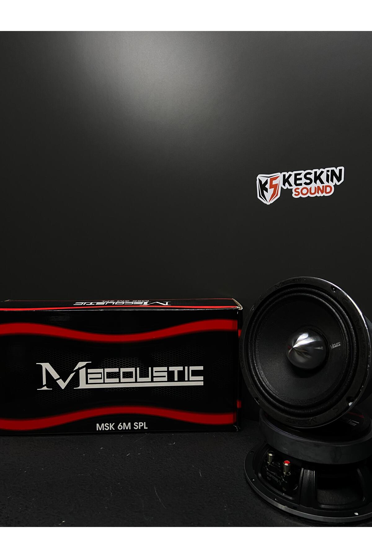 KESKİN SOUND MACOUSTİC MSK 6M SPL 16 CM 300 RMS MIDRANGE - Fiyatı