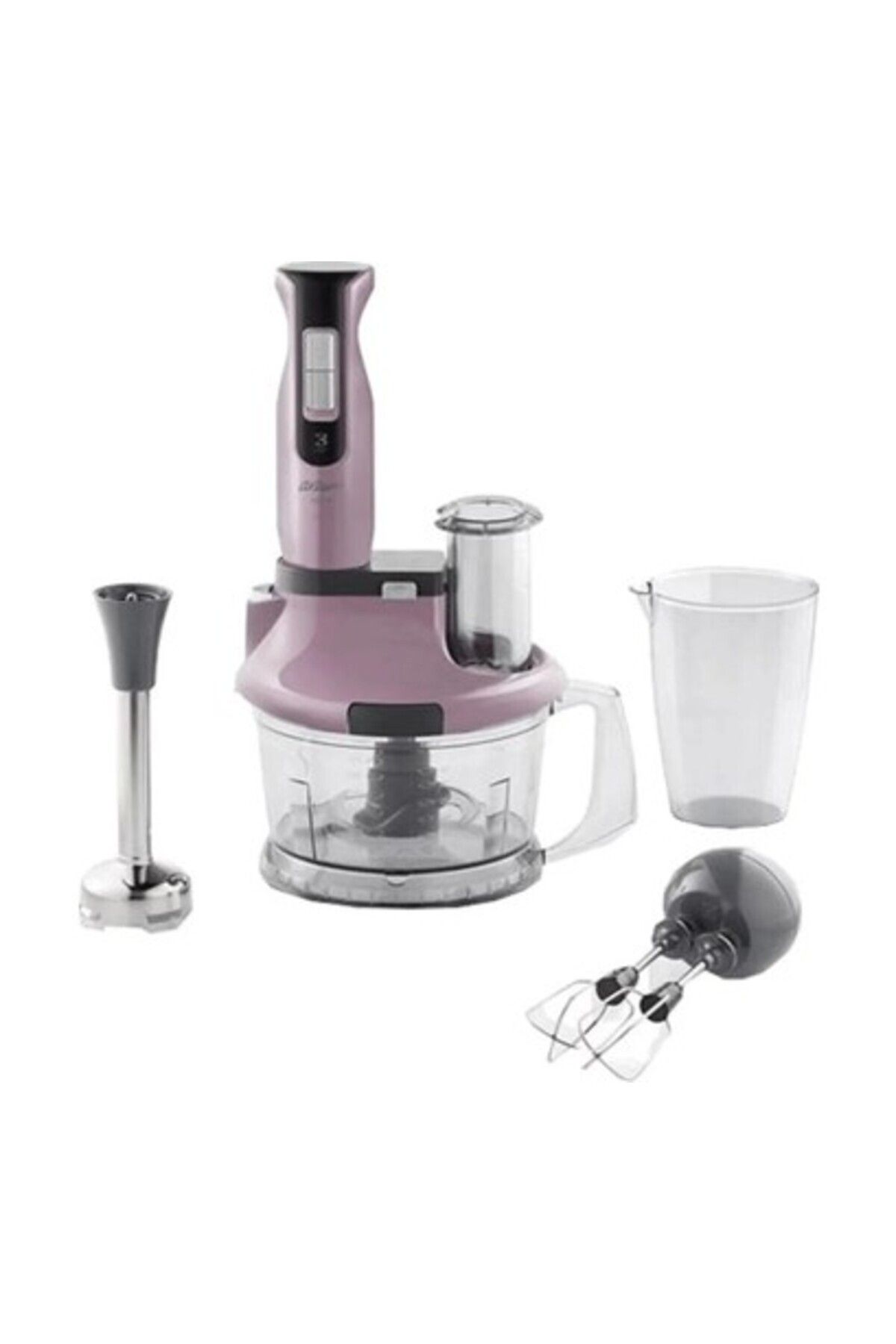 Arzum Plastik Hestia Multi Blender Set - Drimline 50 Hz / 60 Hz 2 Kademeli Metal  220 - 240 V Gri 1,